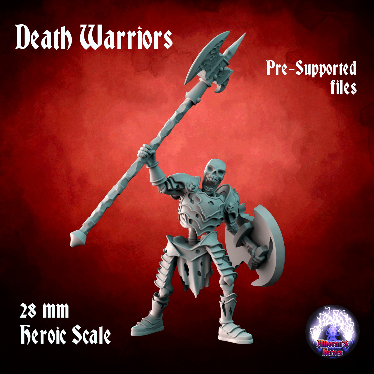 Death warriors - Halberd pose8