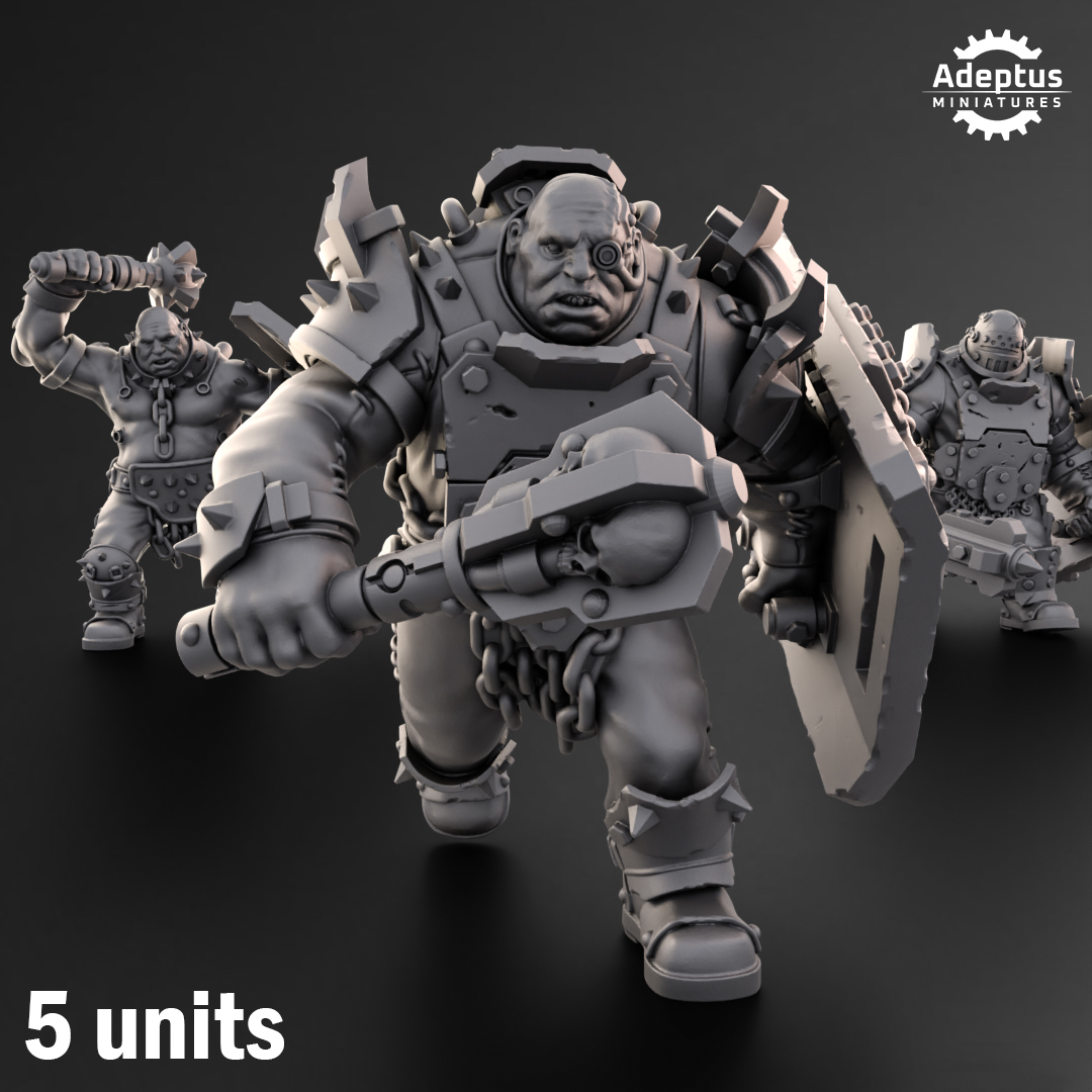 Abhuman Brutes. Renegades and Heretics
