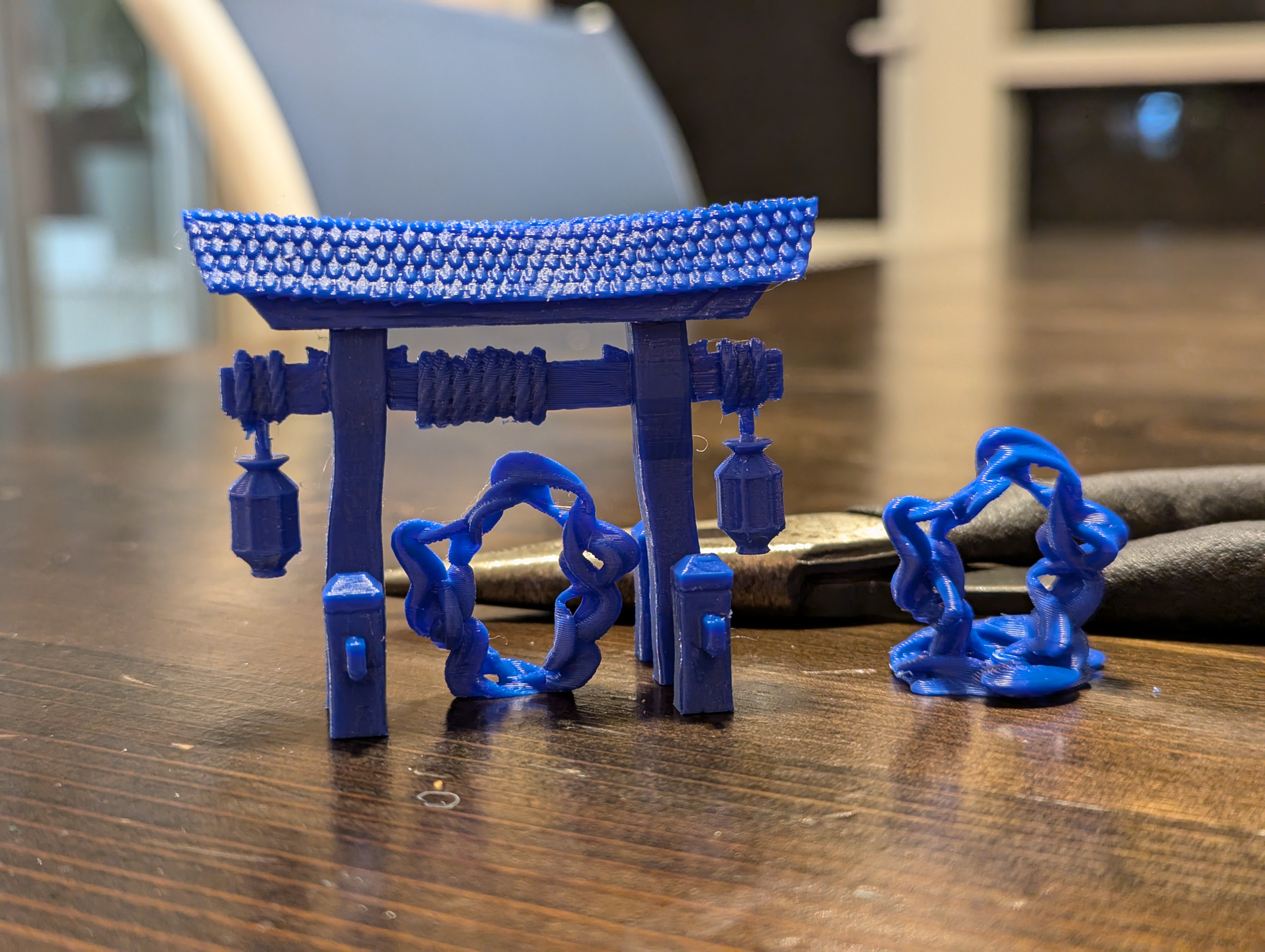 15mm Scale Stylized Torii Gate with Removeable Portal