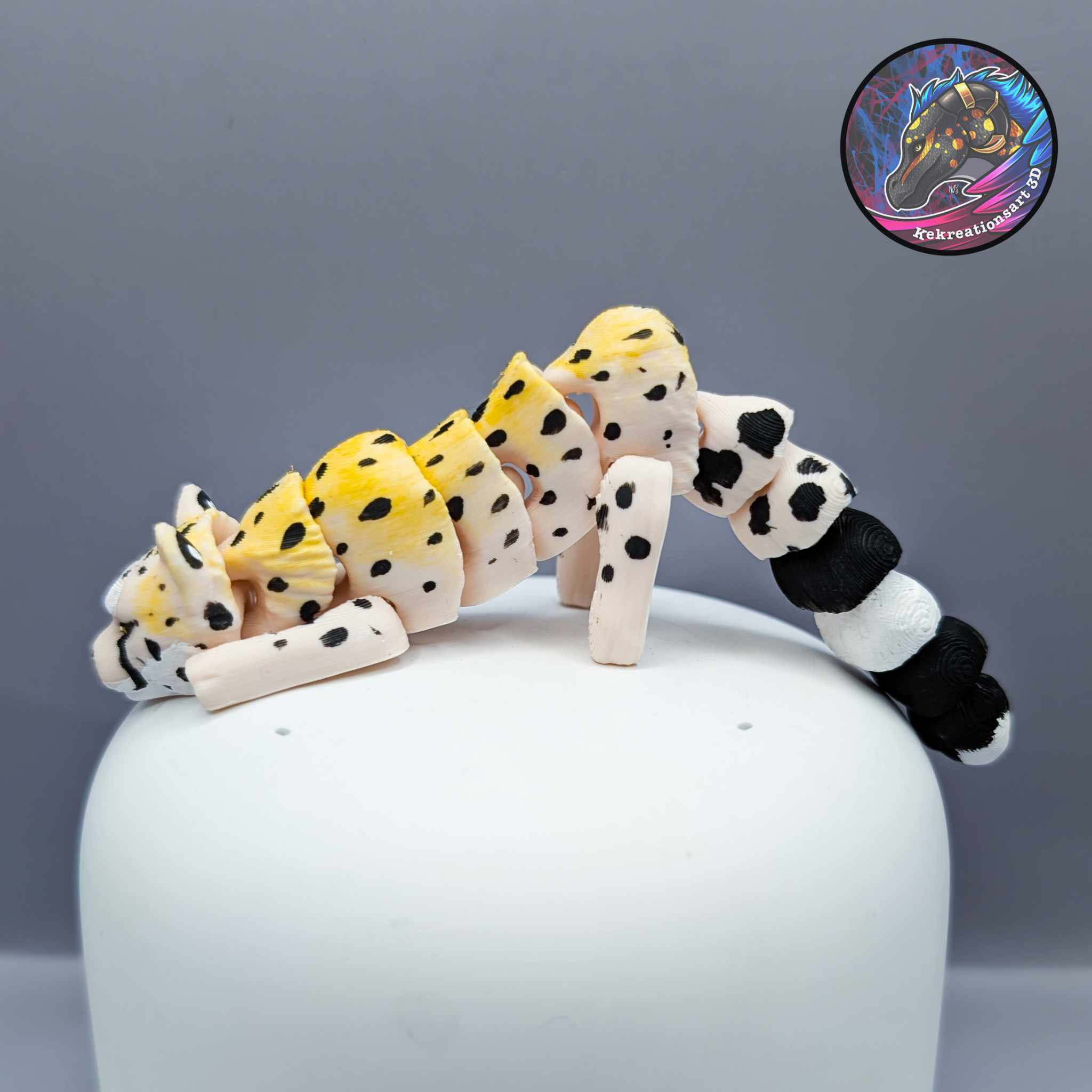 Baby Flexi Cheetah Keychain