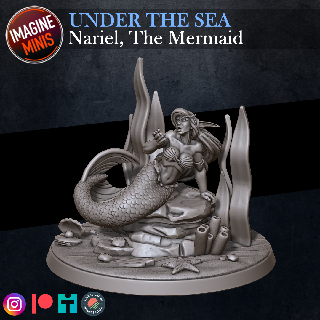 Under The Sea - Nariel, The mermaid