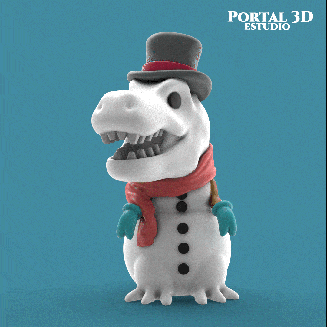 SNOW DINOSAUR