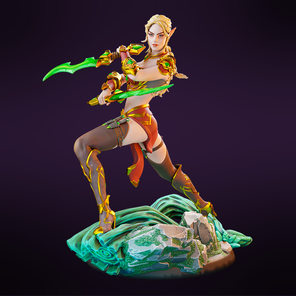 Leilah Sword Pose