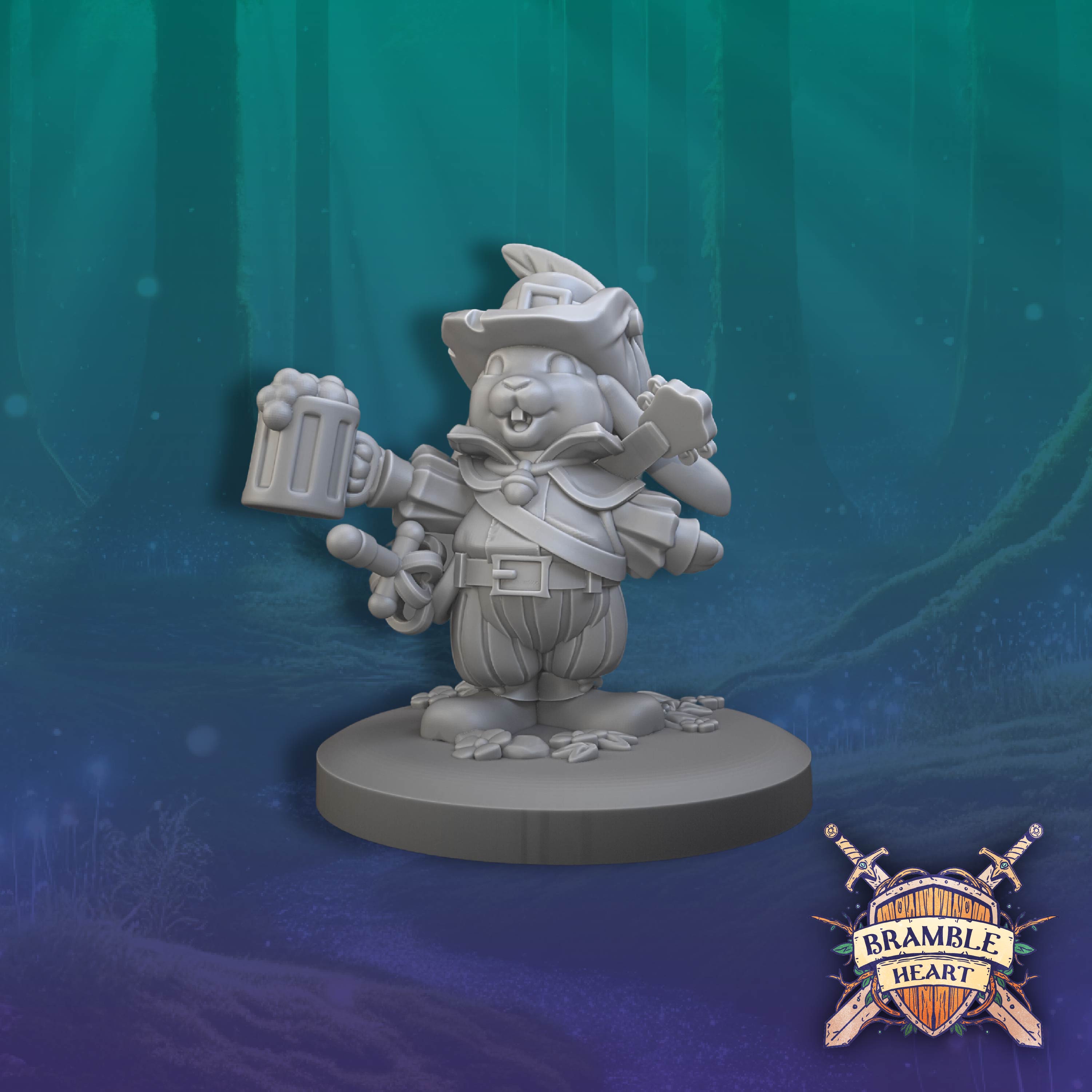 Bramble Heart: Hops McAle (PLUS Character Sheet)