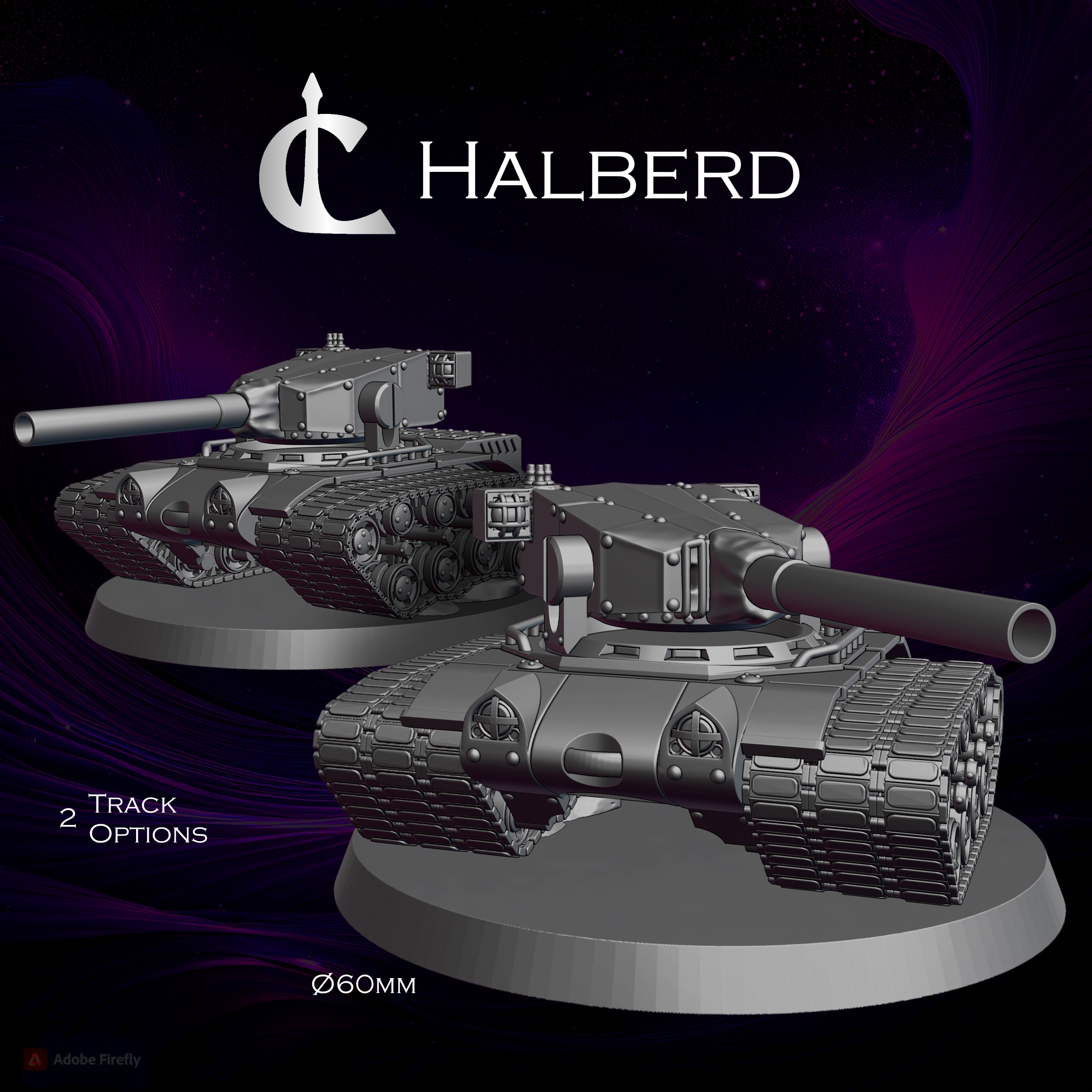 Halberd Tank - Presupported