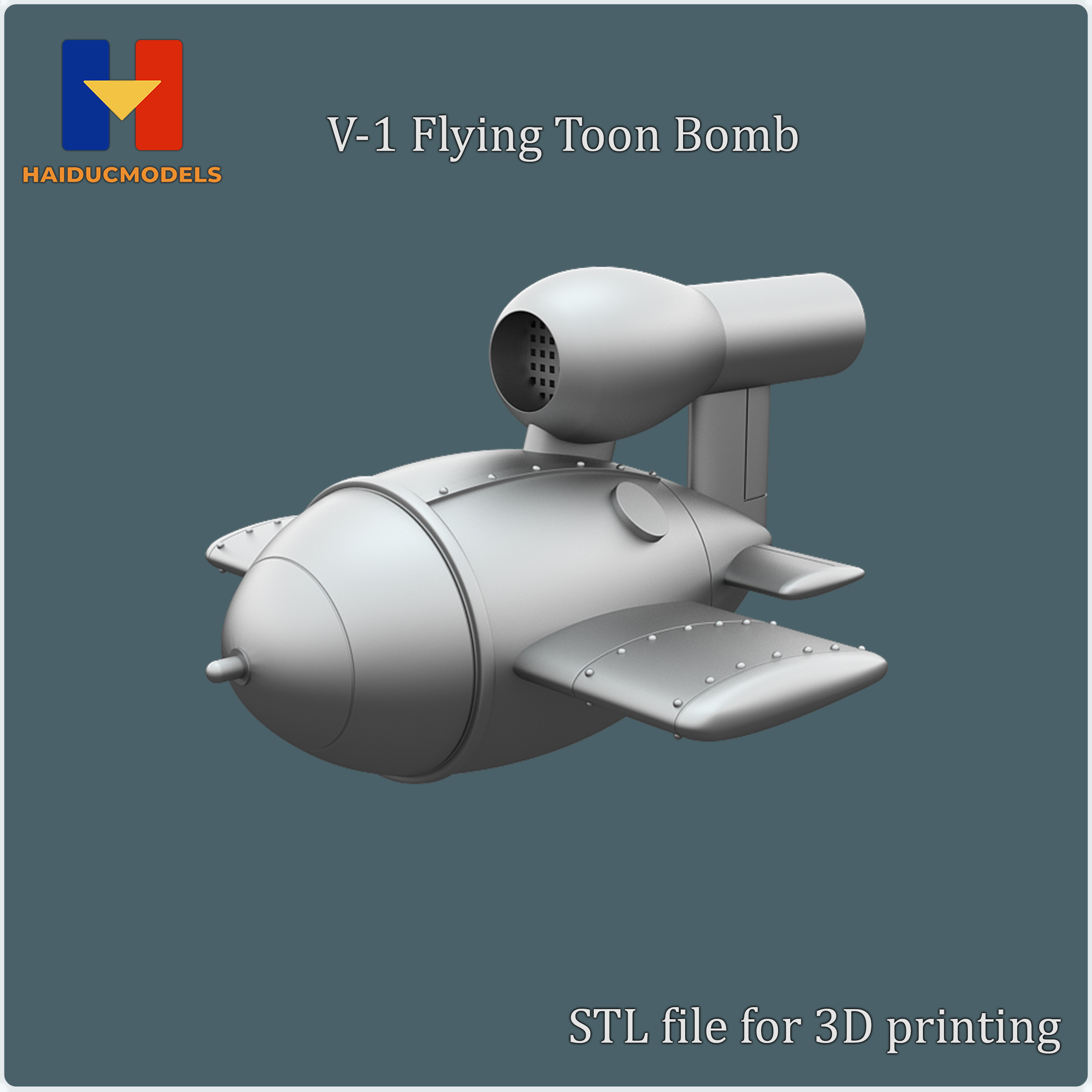 V-1 Flying Toon Bomb