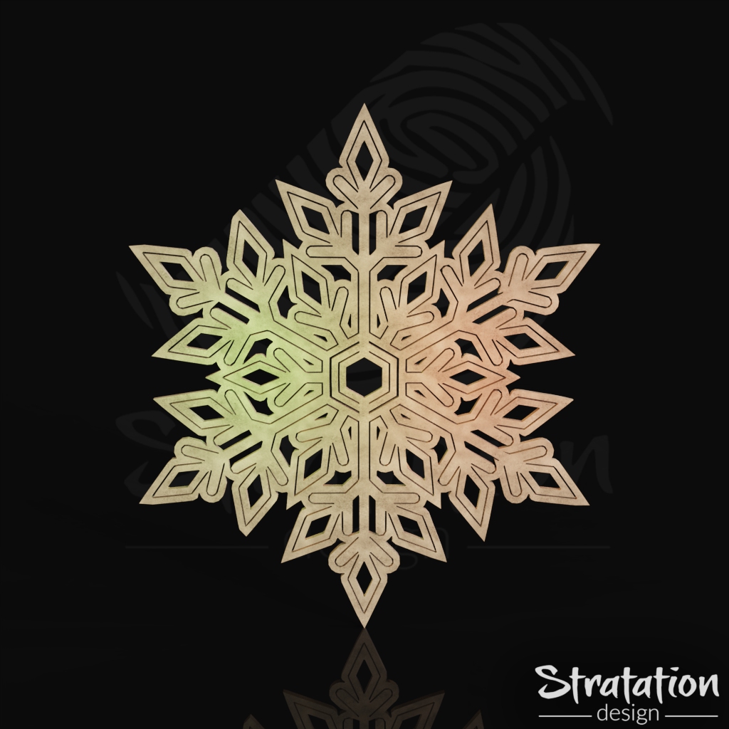 Snowflake Starburst Appliqué