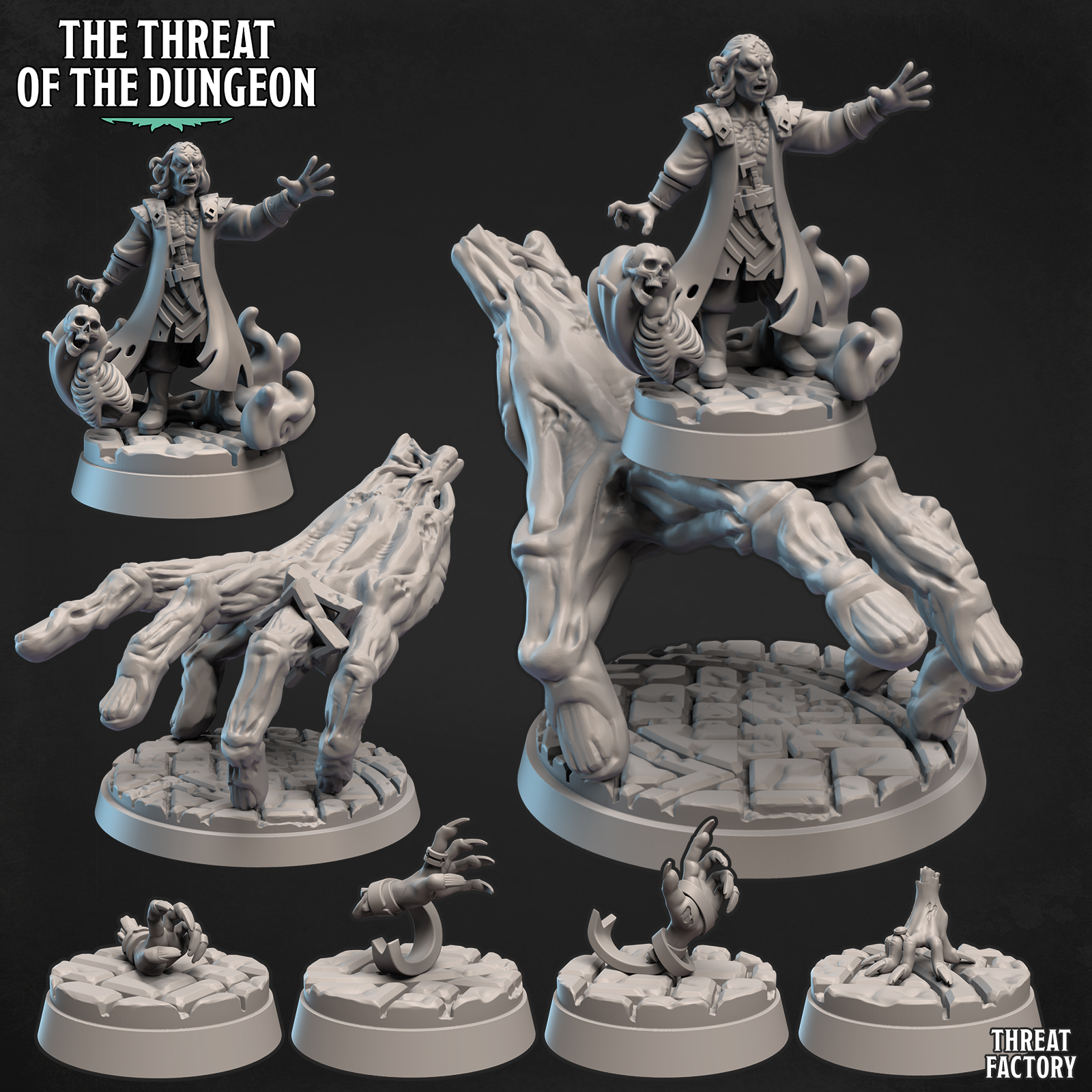 Necromancer - crawling claws - Bigby's hand [BUNDLE]