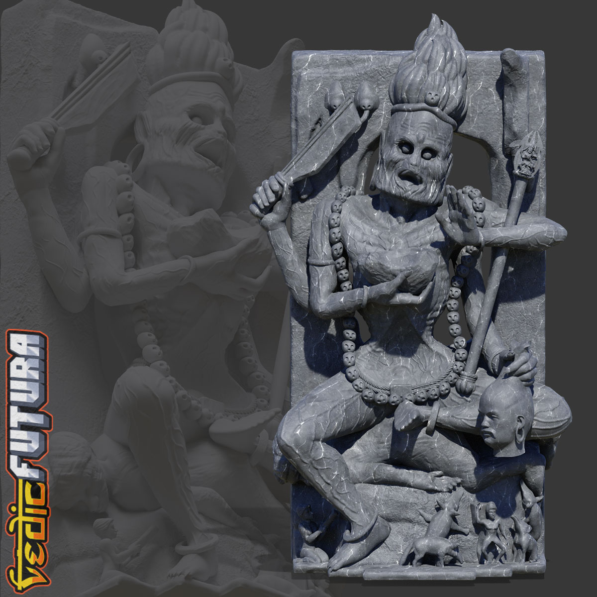 "Goddess Chamunda: The Slayer of Demons