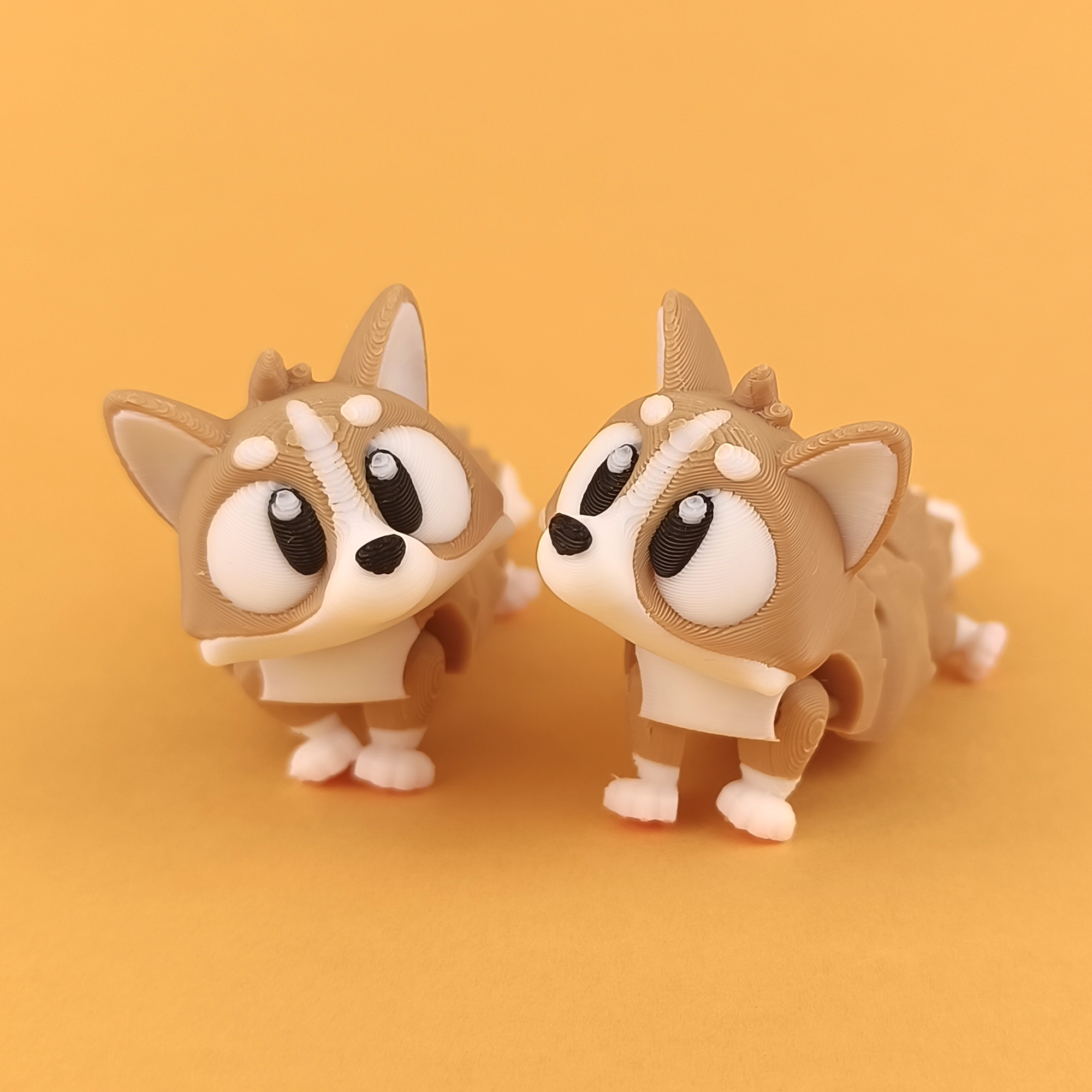 Flexi Corgi Print-in-place