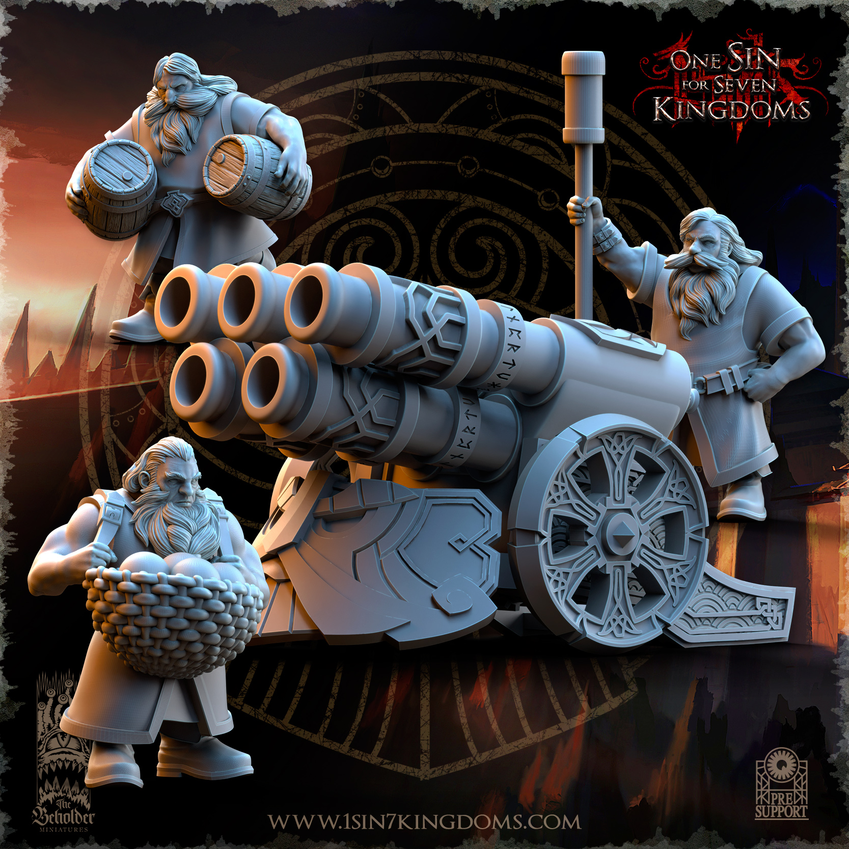Dwarven Kingdoms Volcano Battery