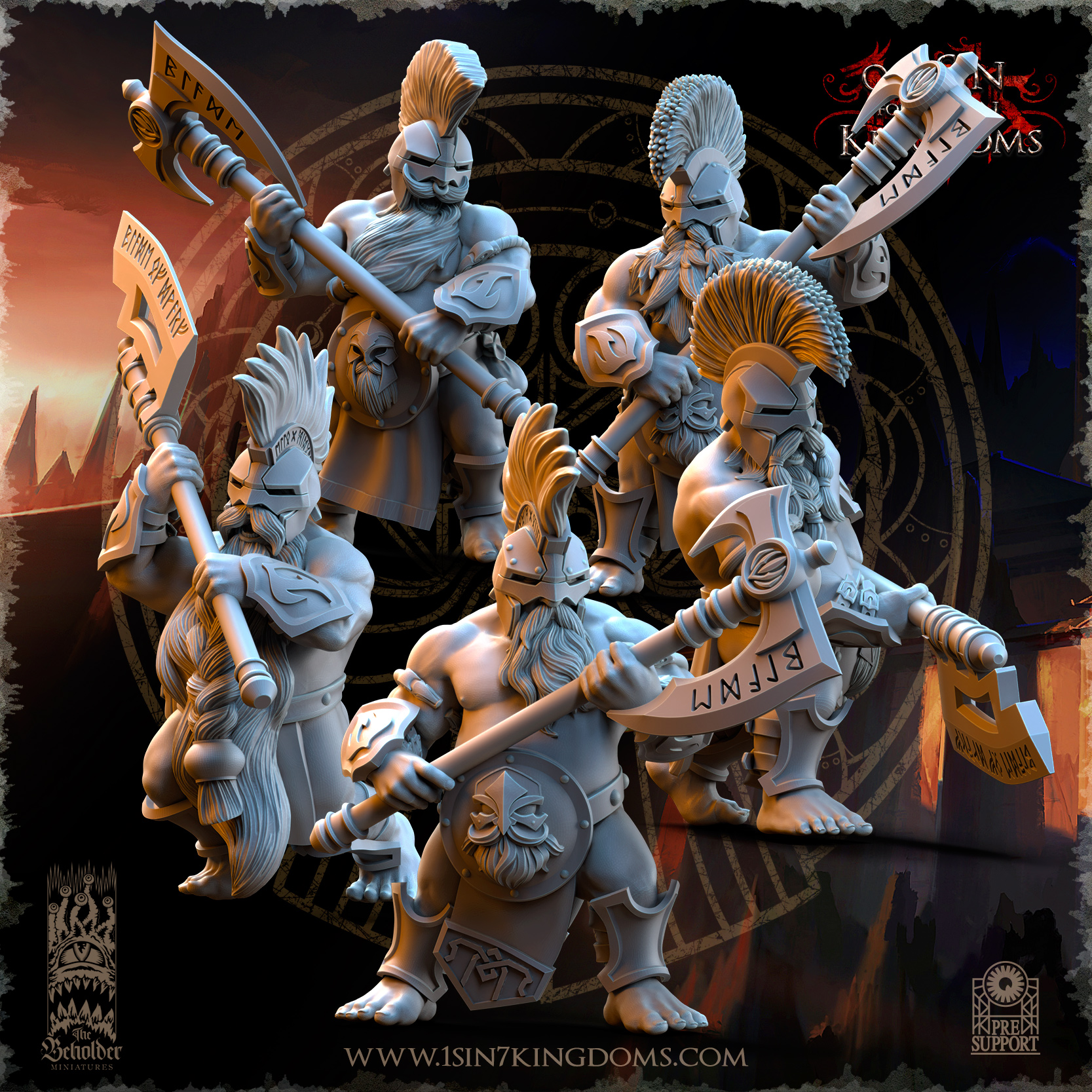 Dwarven Kingdoms Cleavers of Molten Core