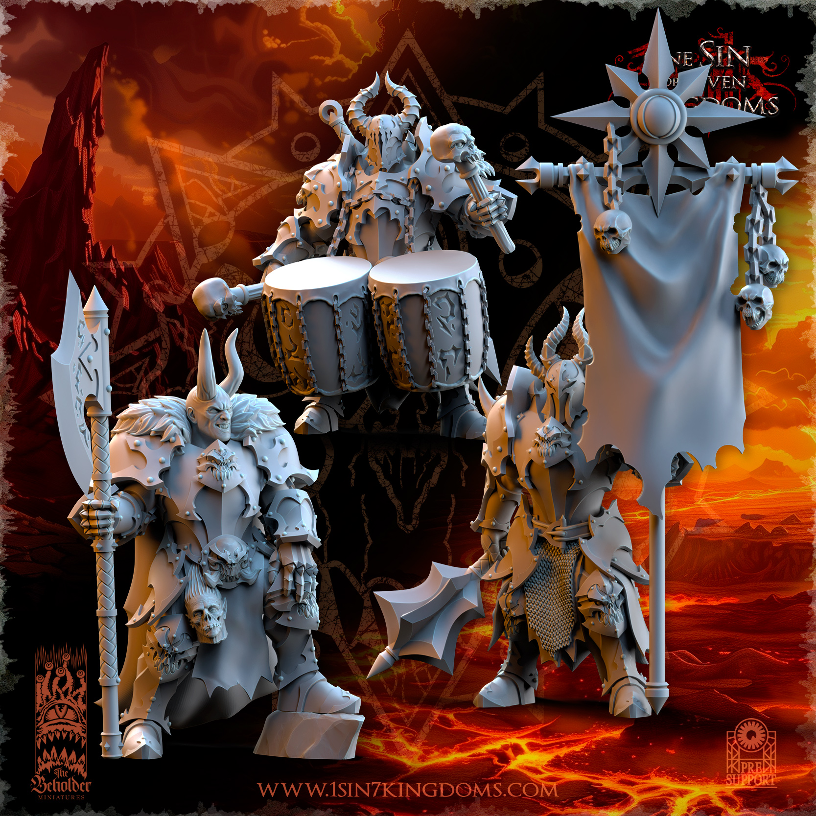 Realms of Mayhem The Ascended Command Group