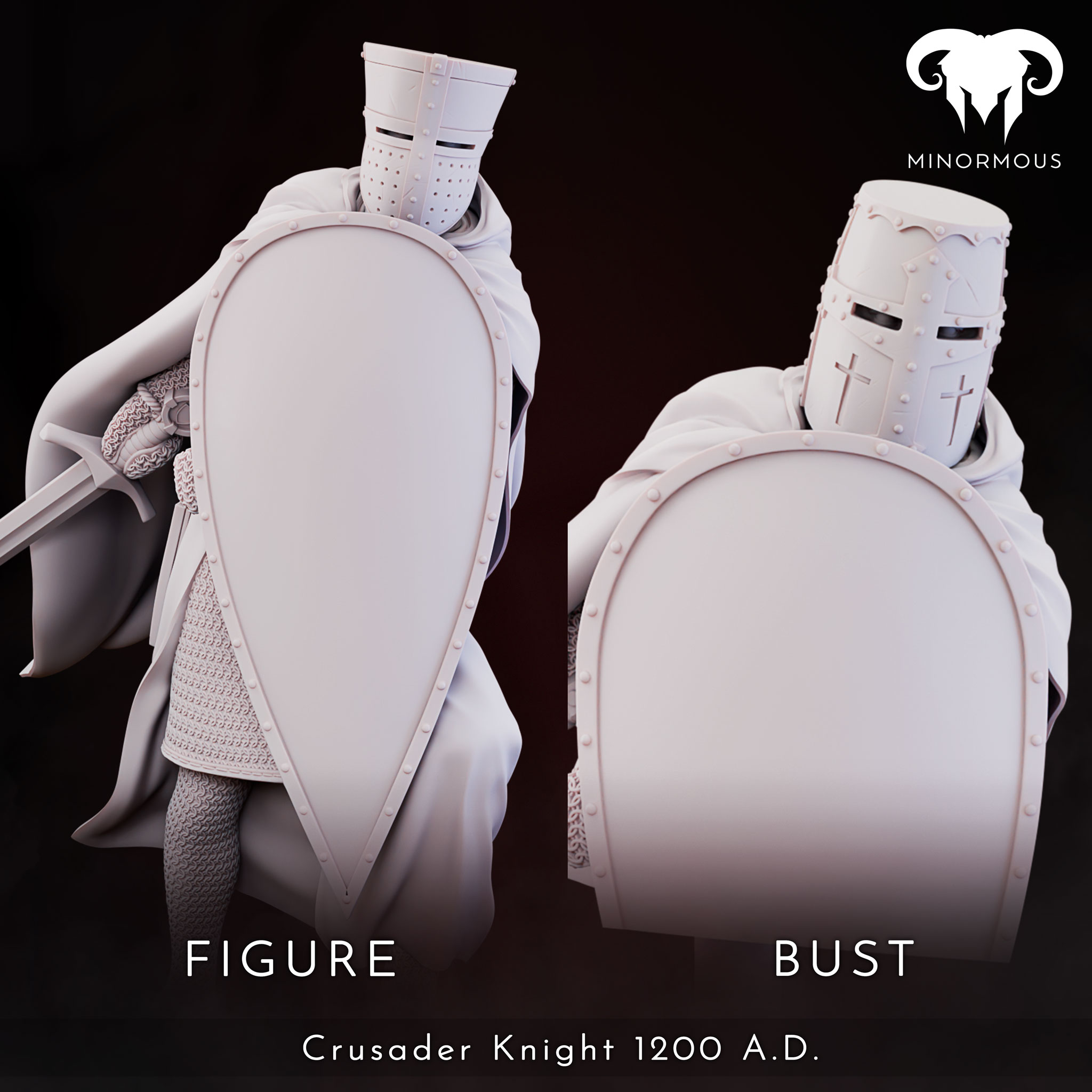 Bundle - Crusader Knight 12th-13th CAD - Vigilant Sentinel