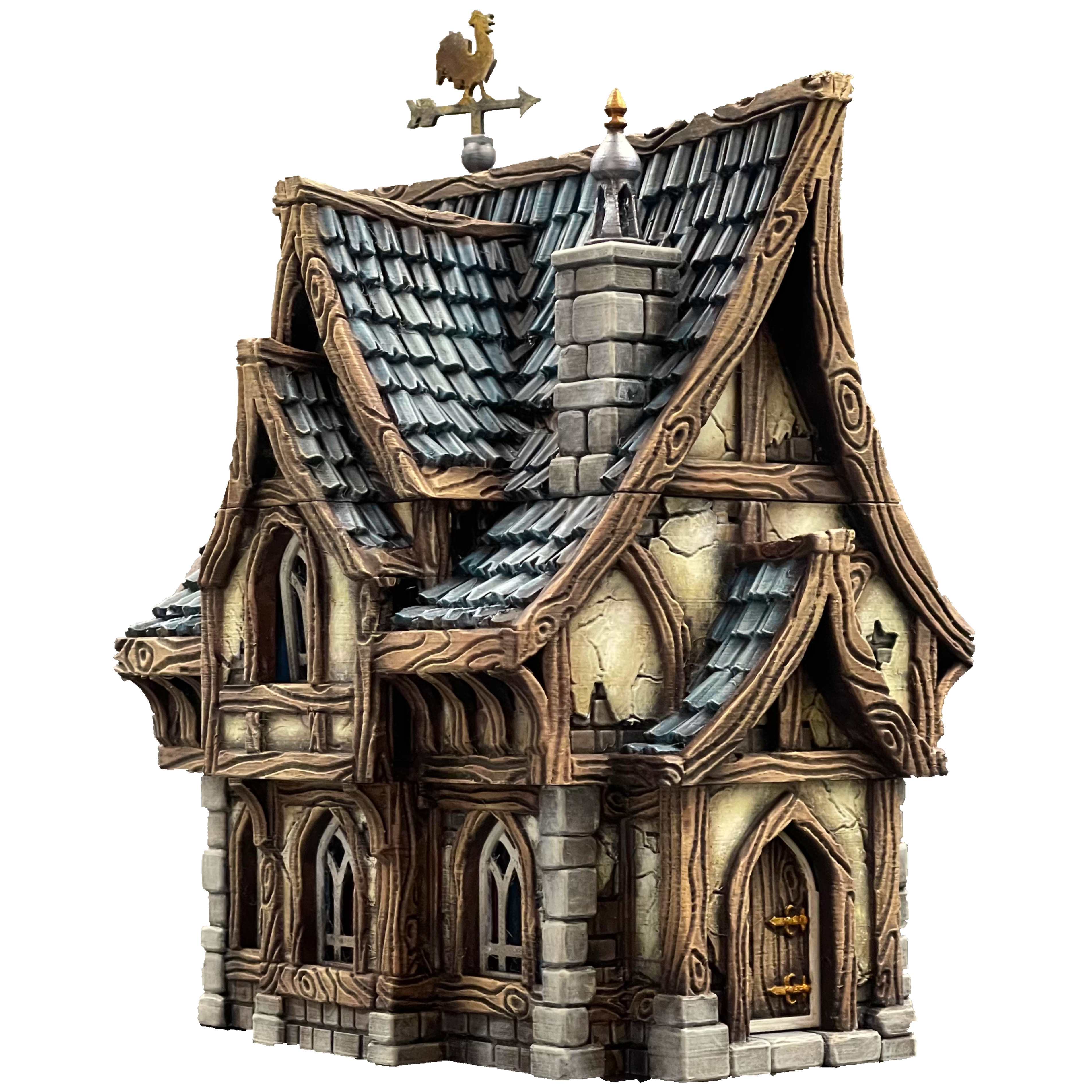 The Cottage - Fantasy Medieval House - Hamlet of Misty Hollow