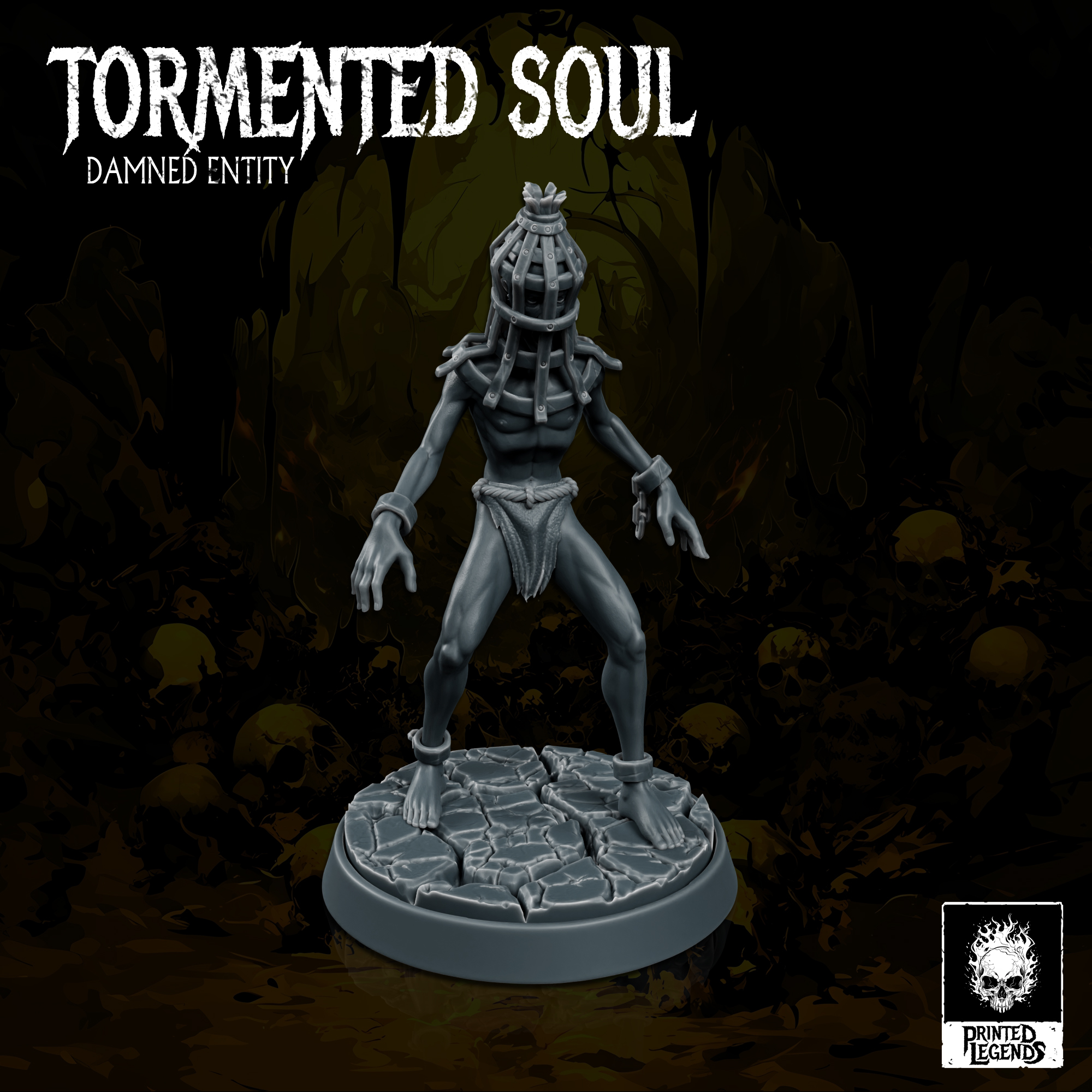 Tormented Soul 01 (25mm Base)