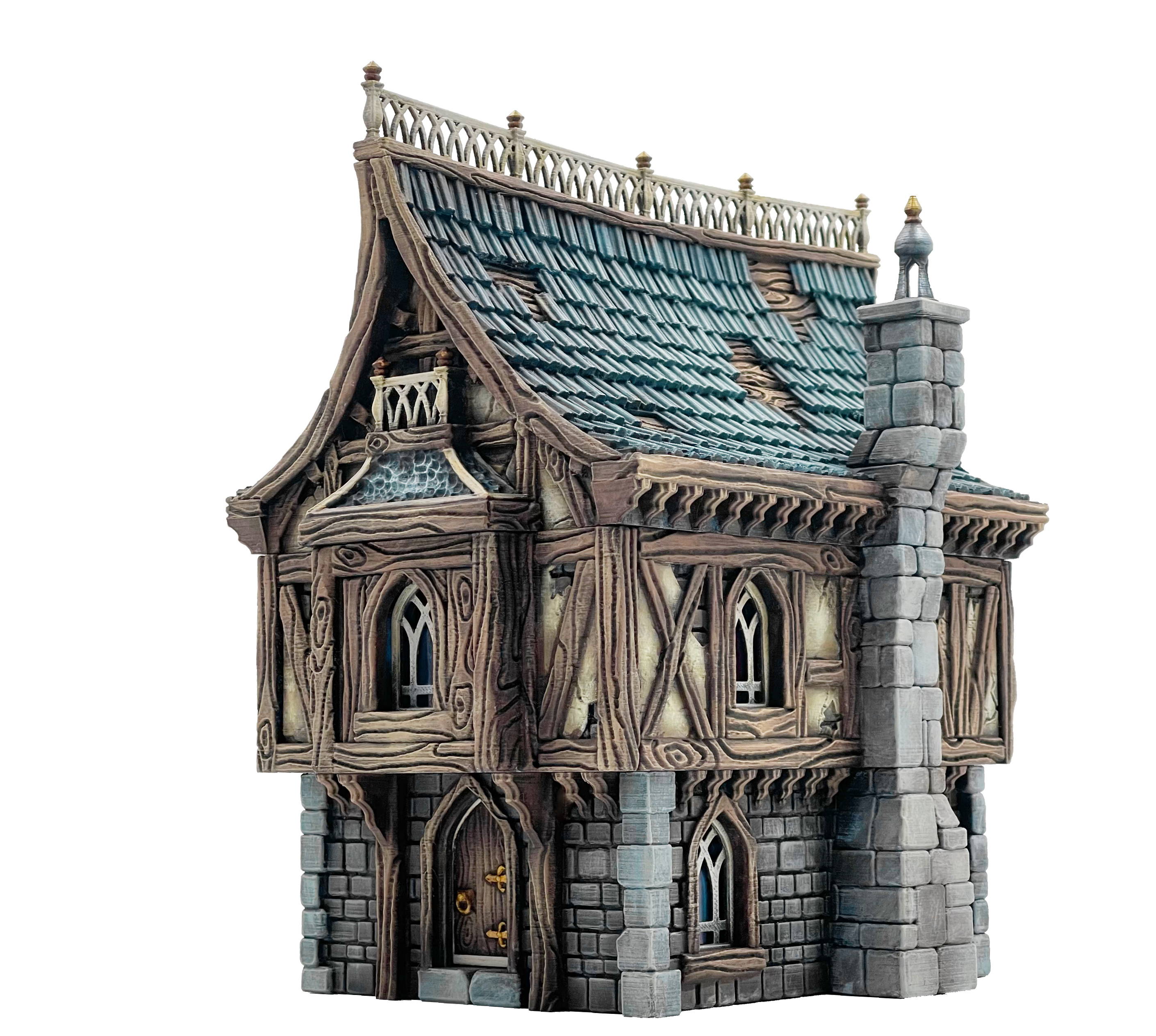 Fantasy House - Medieval Building - Hamlet of Misty Hollow