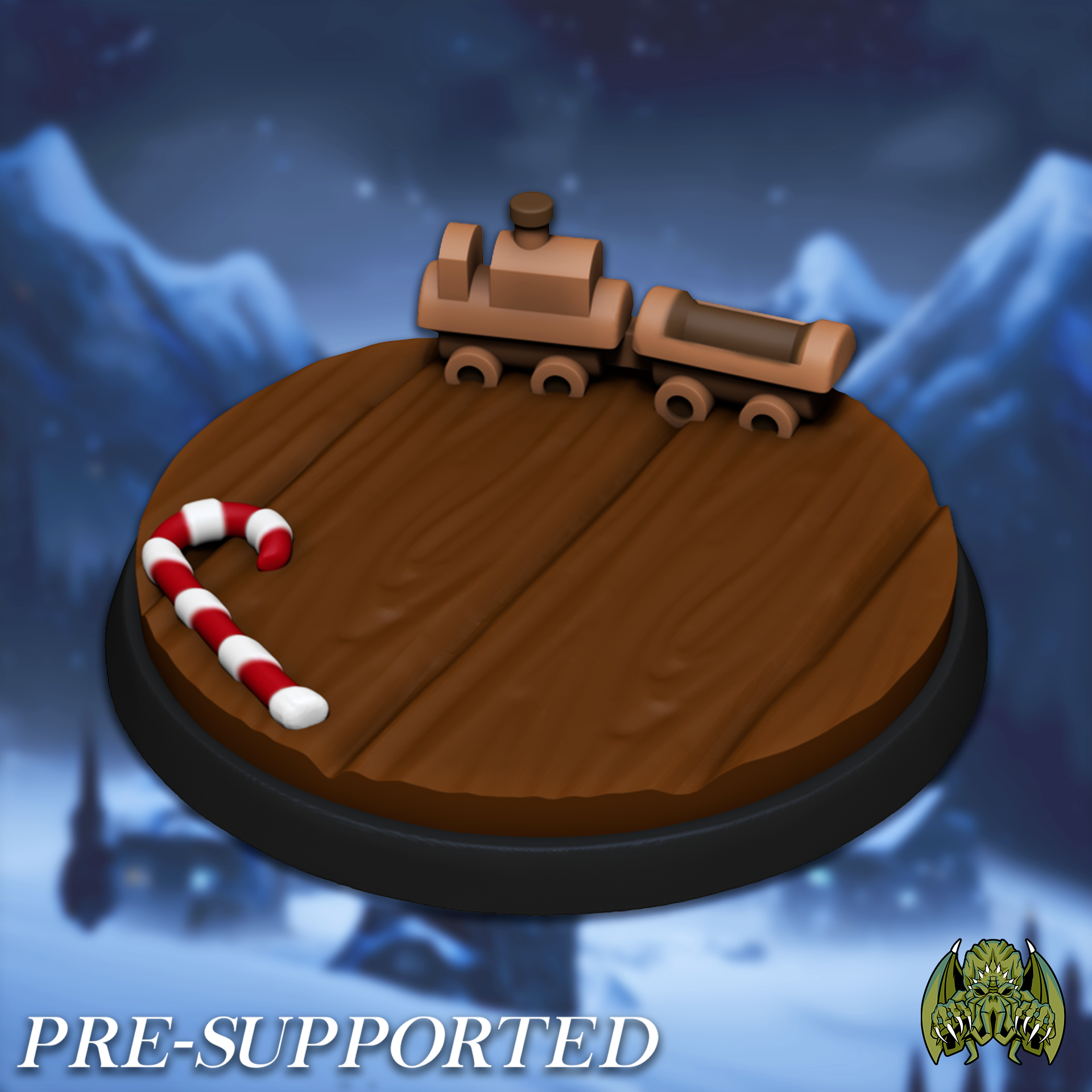 Winter House Base [PRE-SUPPORTED] Floor Wood