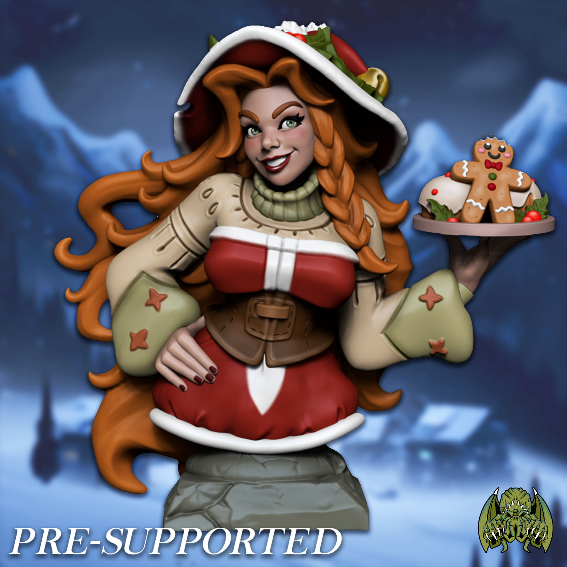[BUST] Lucy The Baker [PRE-SUPPORTED] Female Winter Christmas