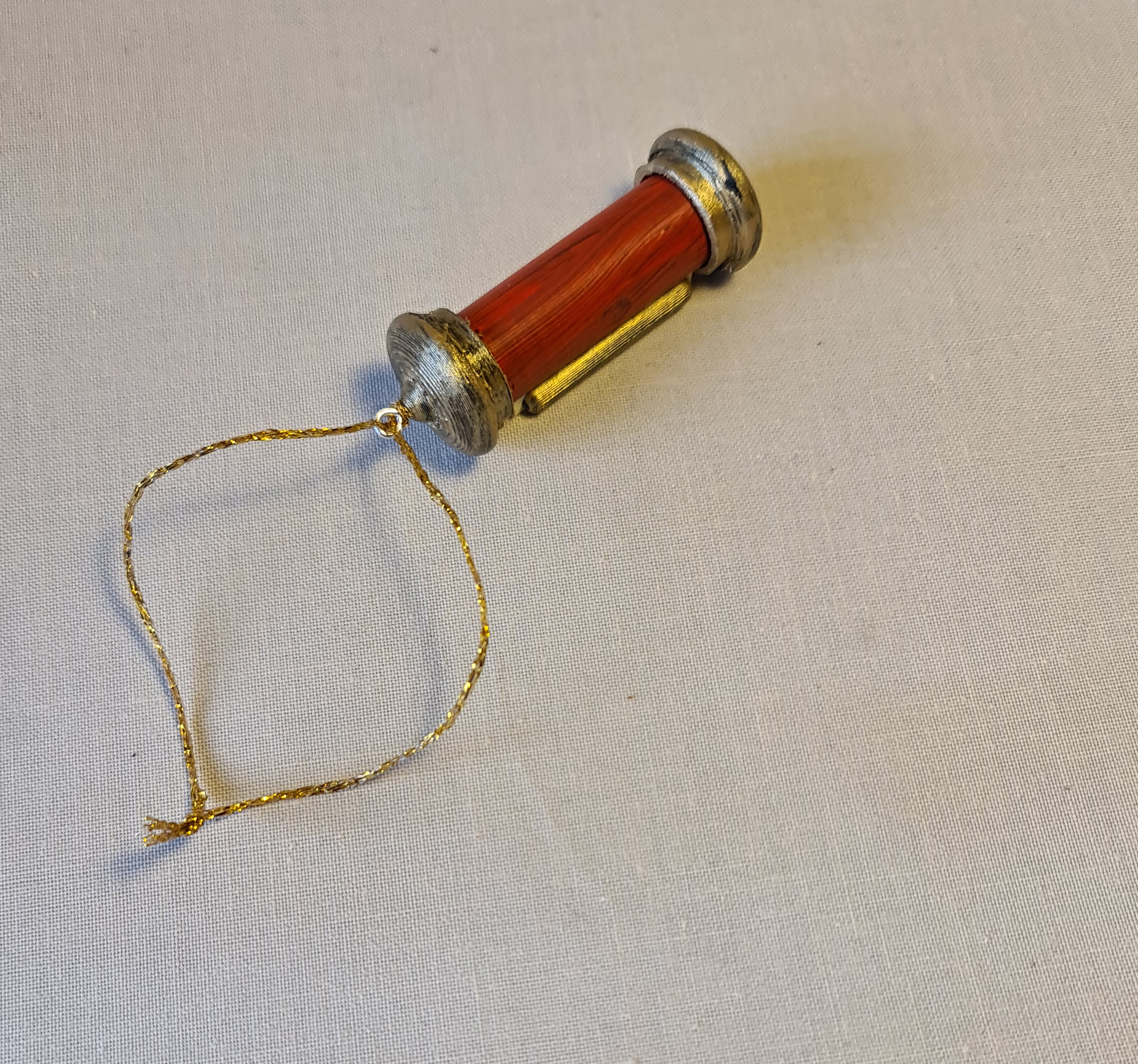 Christmas Scroll Tag/Tree Decoration