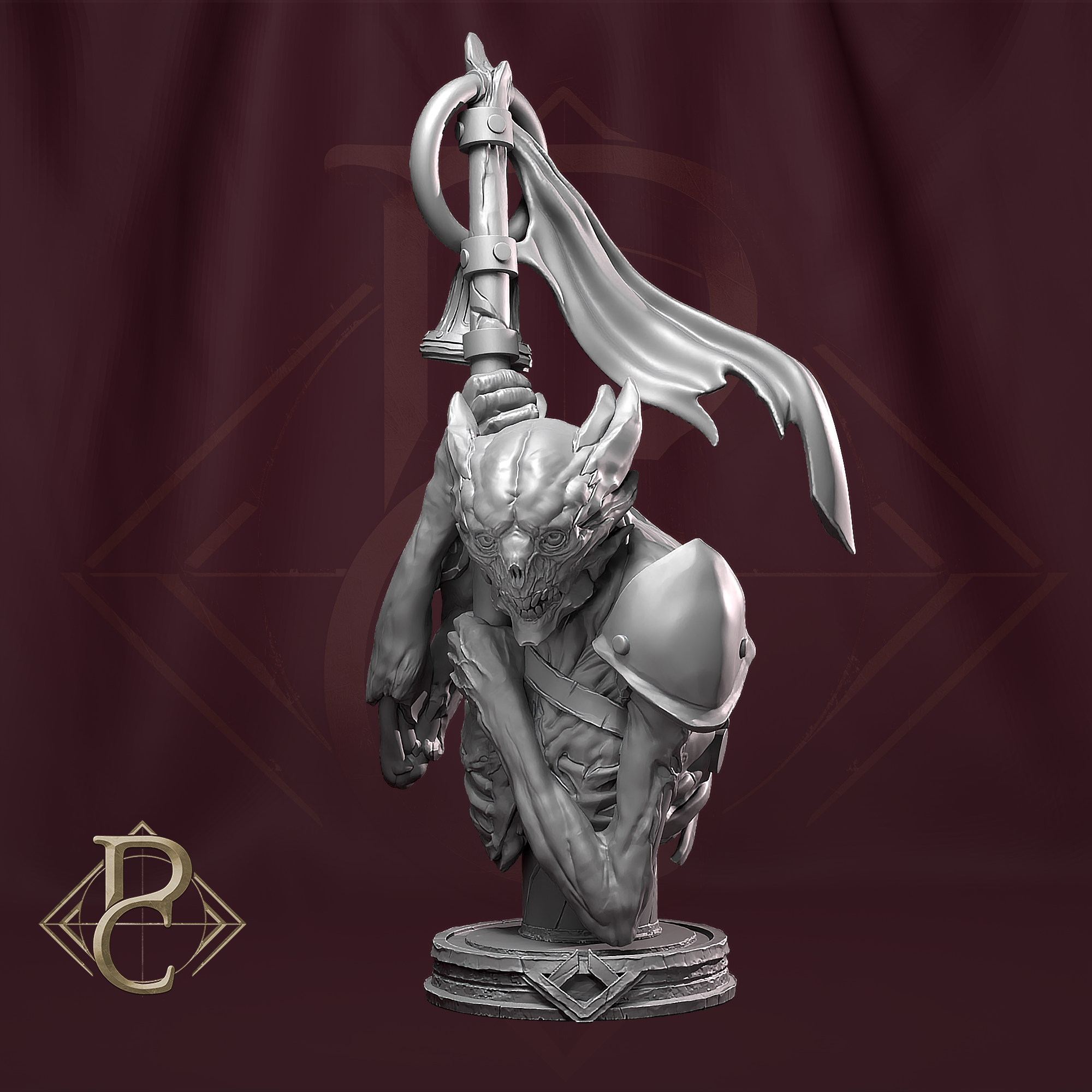 Custos Purgatorii Bust