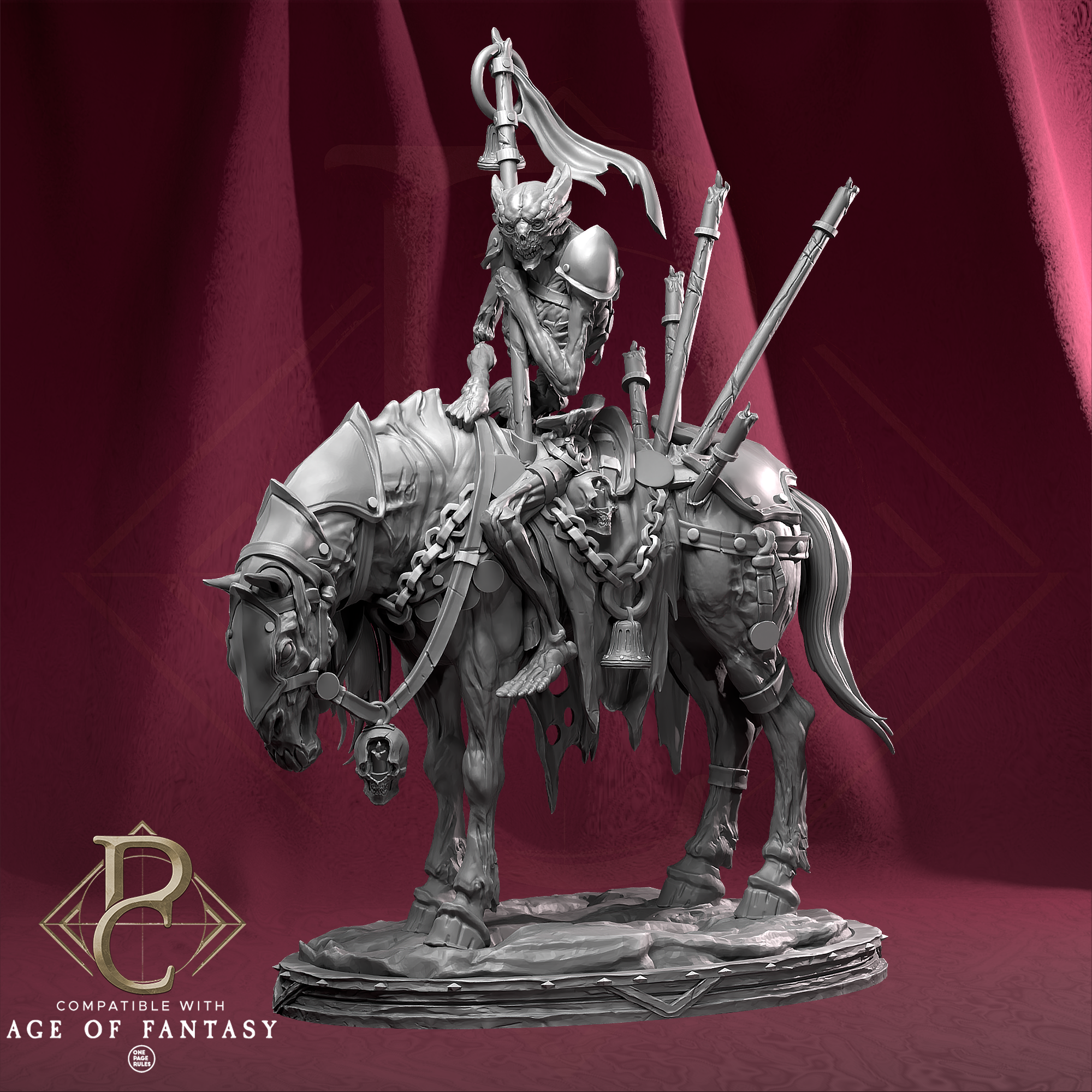 Custos Purgatorii Mounted - 2 SIZES