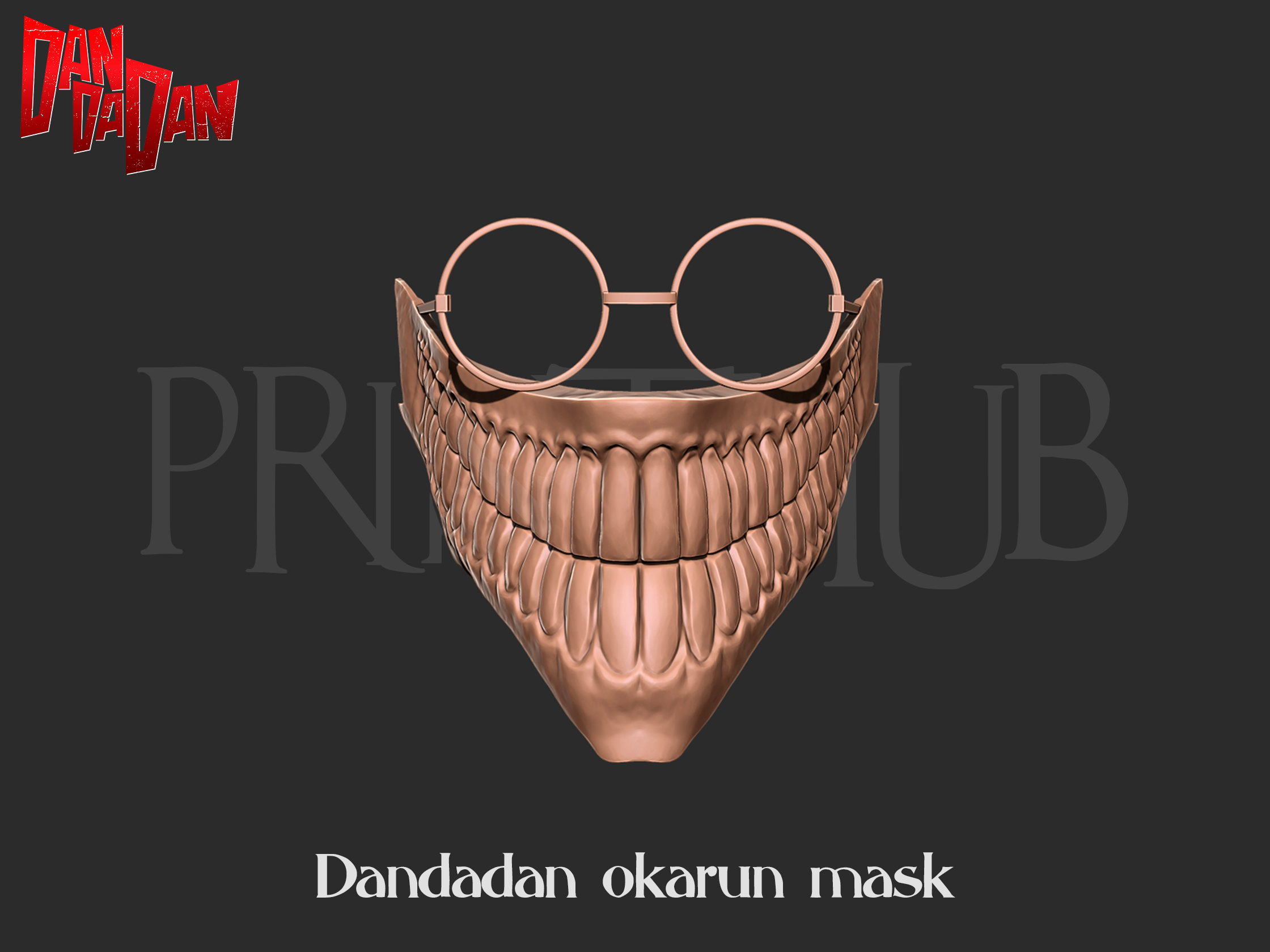 Okarun High Quality Mask - Cosplay