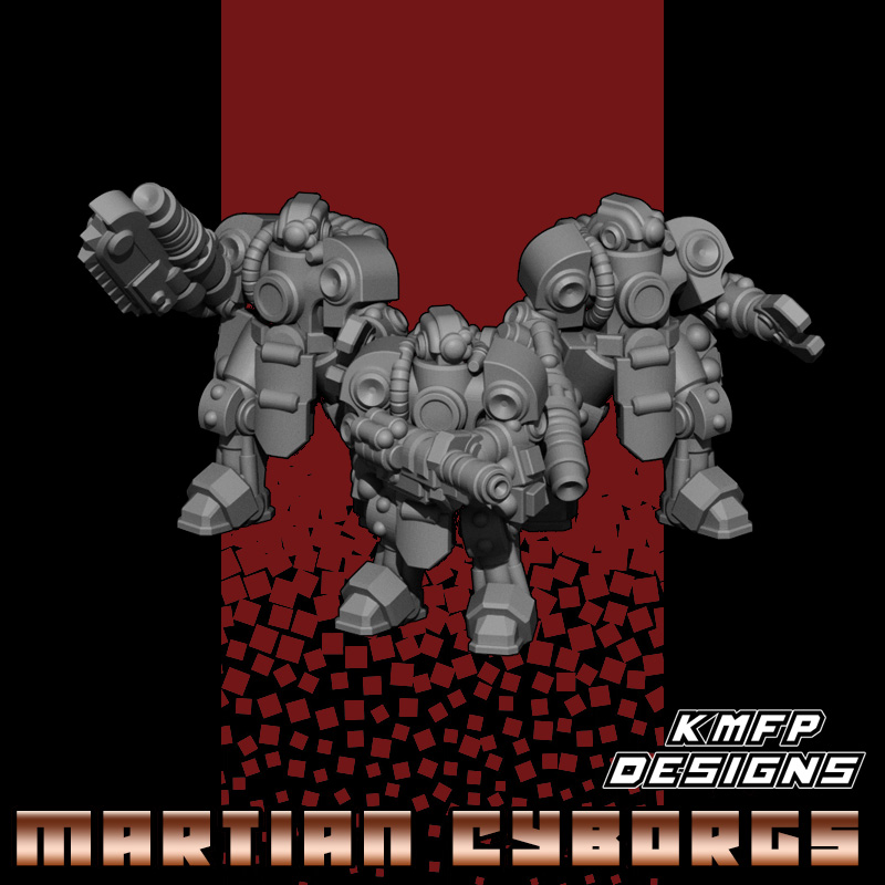 Martian Cyborg Battle Thralls