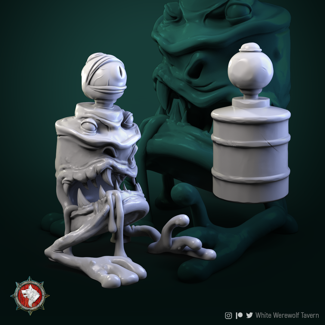 Flask mimic pre-supported