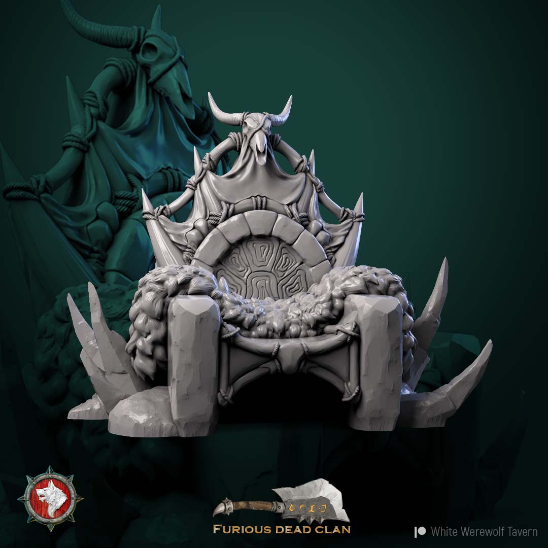 Throne pre-supported