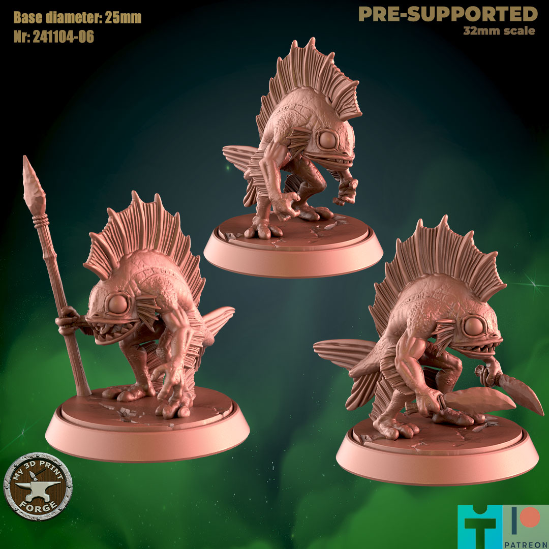 Three Murlocs with Fin