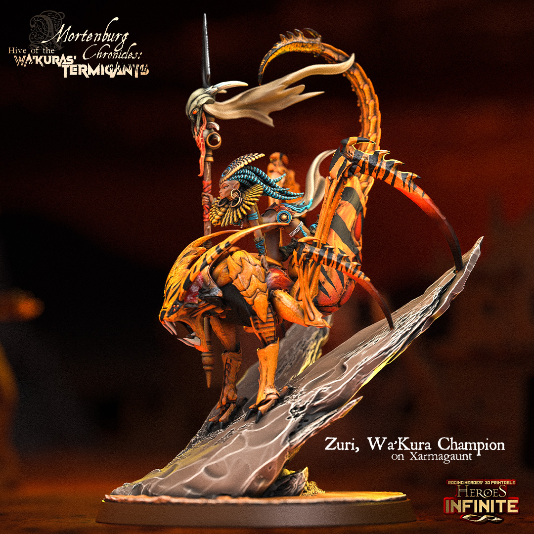 Zuri, Wa'Kura Champion on Xarmagaunt