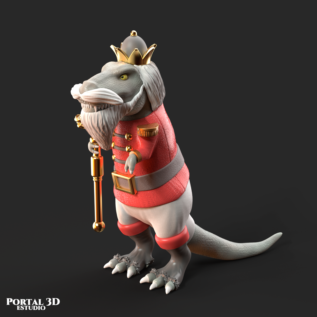 Nutcracker Dino/T-REX