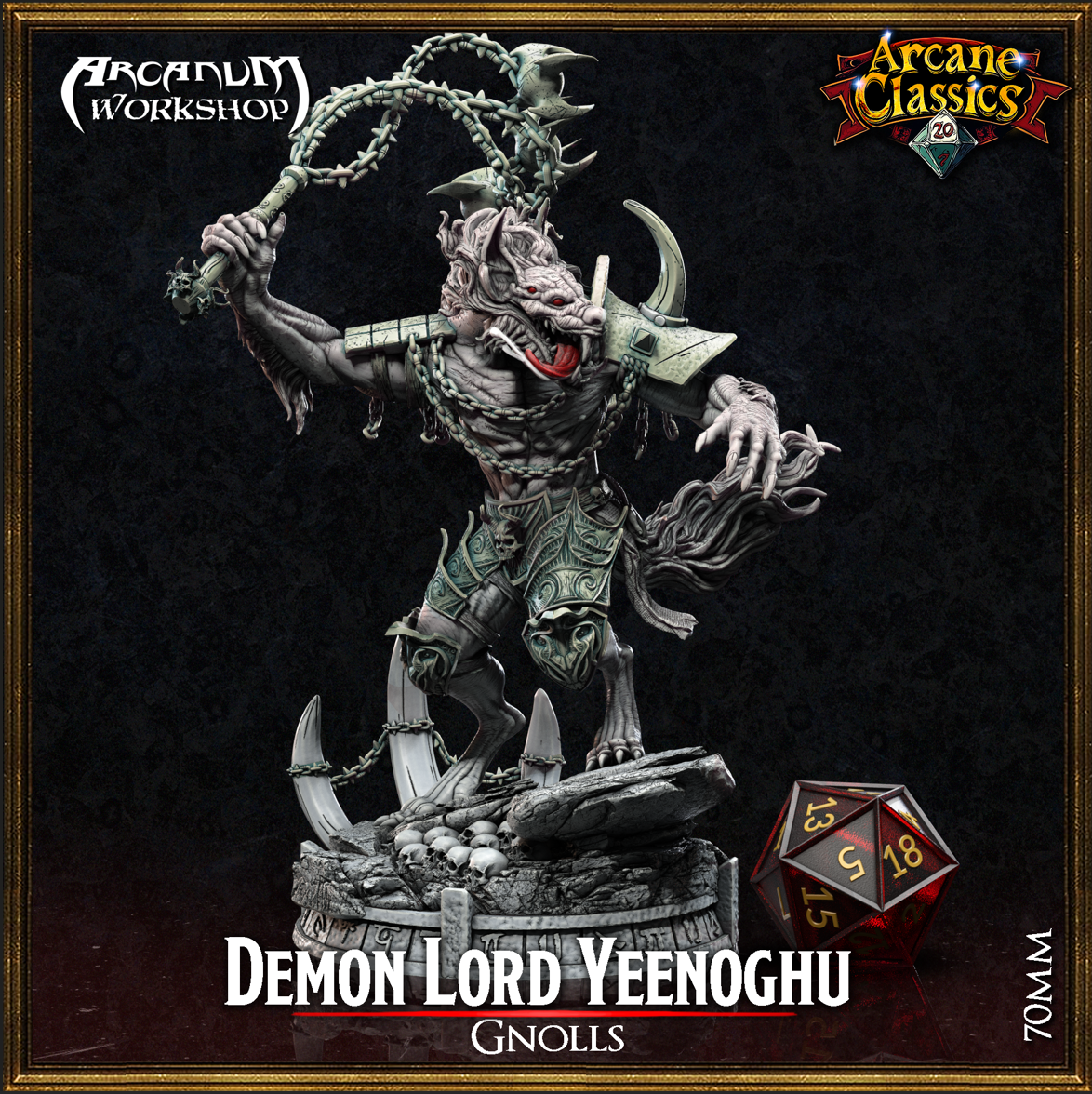 The Demon Lord Yeenoghu (70mm)