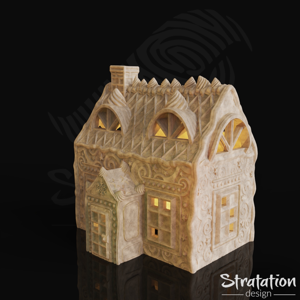Christmas Gingerbread Cottage