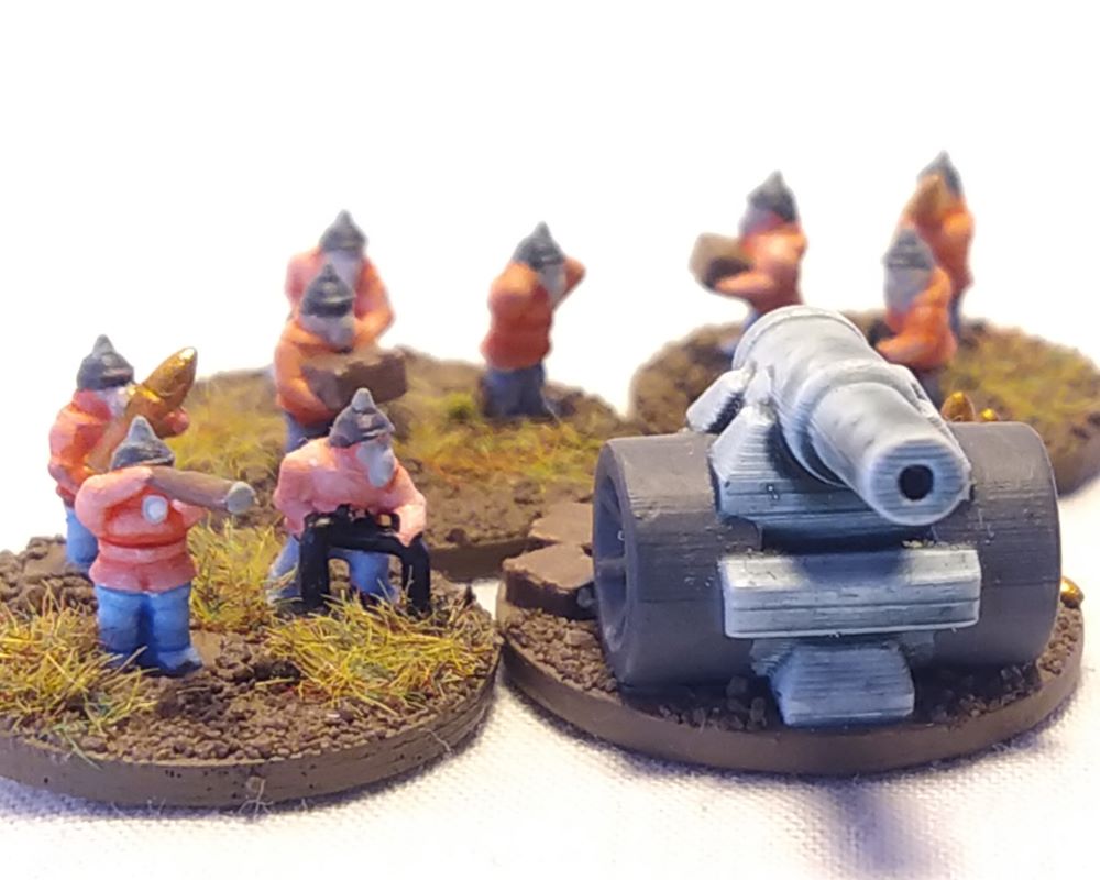 6mm Trench fieldguns