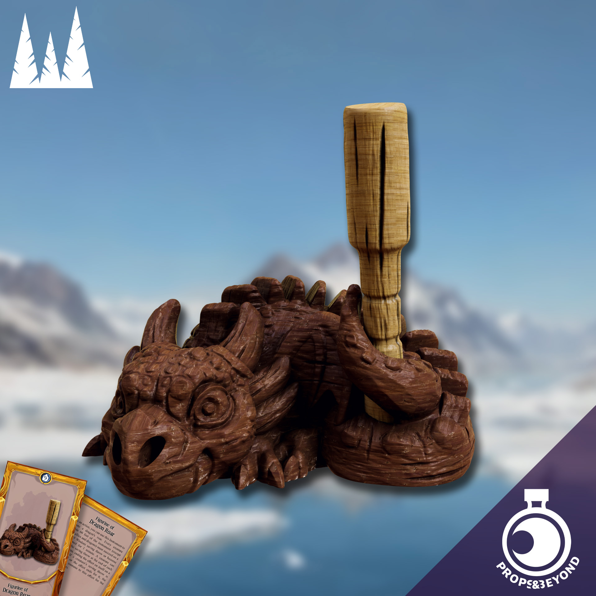 Dragon Roar Figurine - Instrument