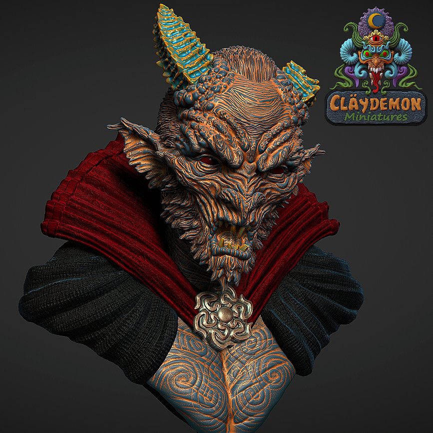 Dracula bust