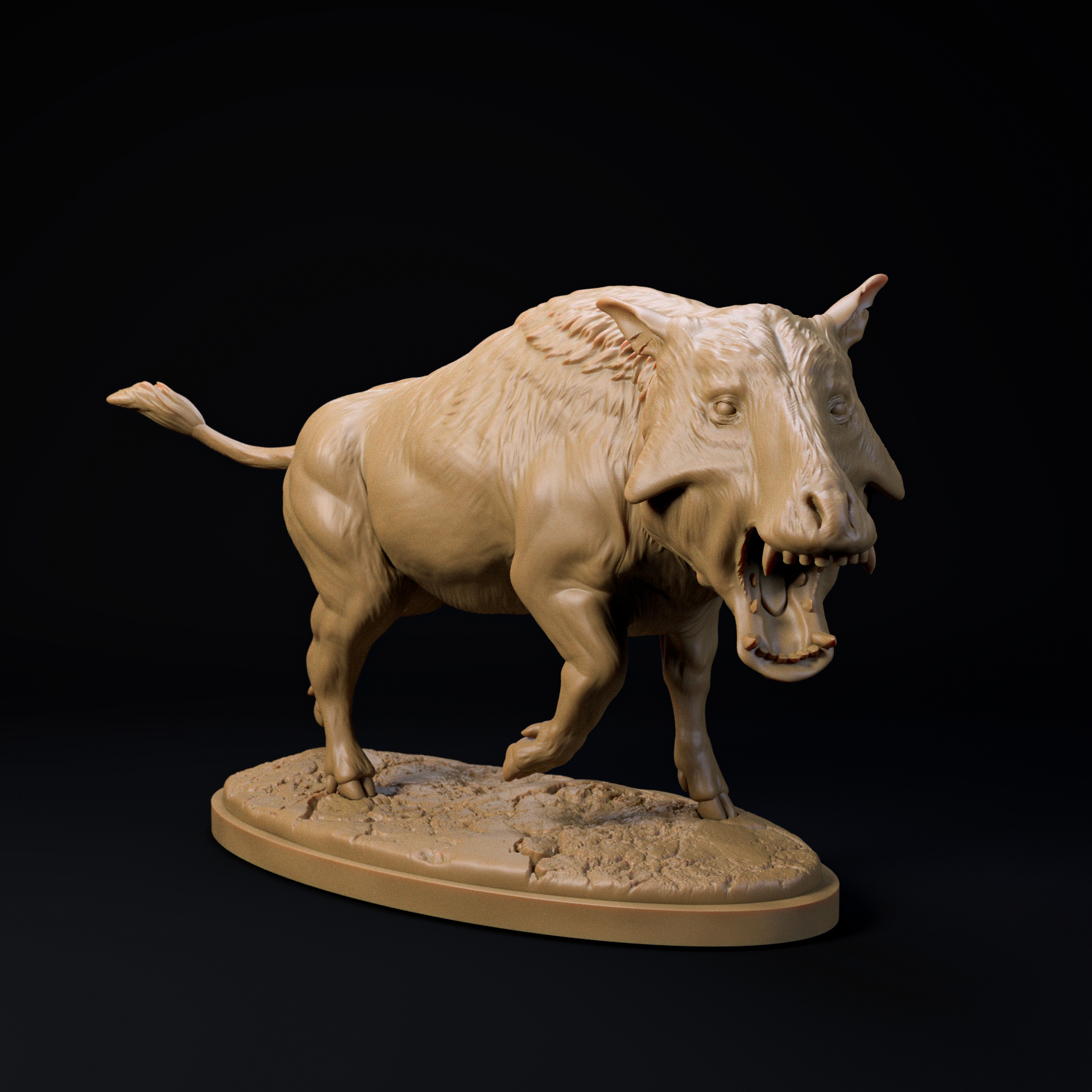 Archaeotherium 1-35 pre-supported prehistoric animal