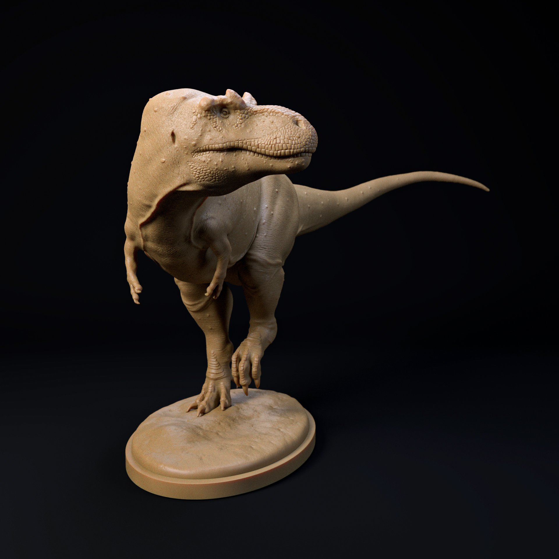 Daspletosaurus attention 1-35 pre-supported prehistoric dinosaur