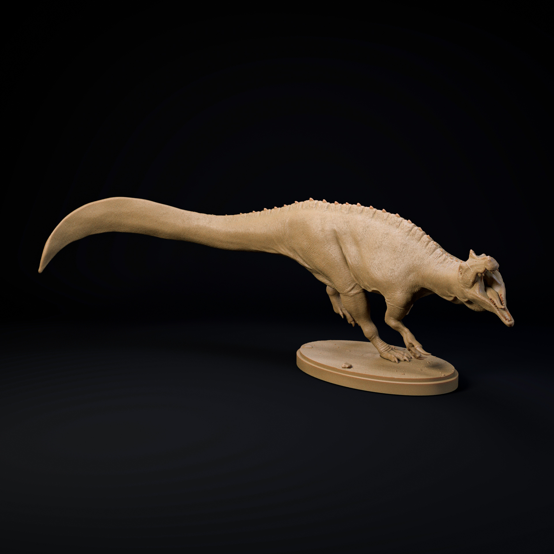 Irritator angry 1-35 pre-supported prehistoric dinosaur - FREE model