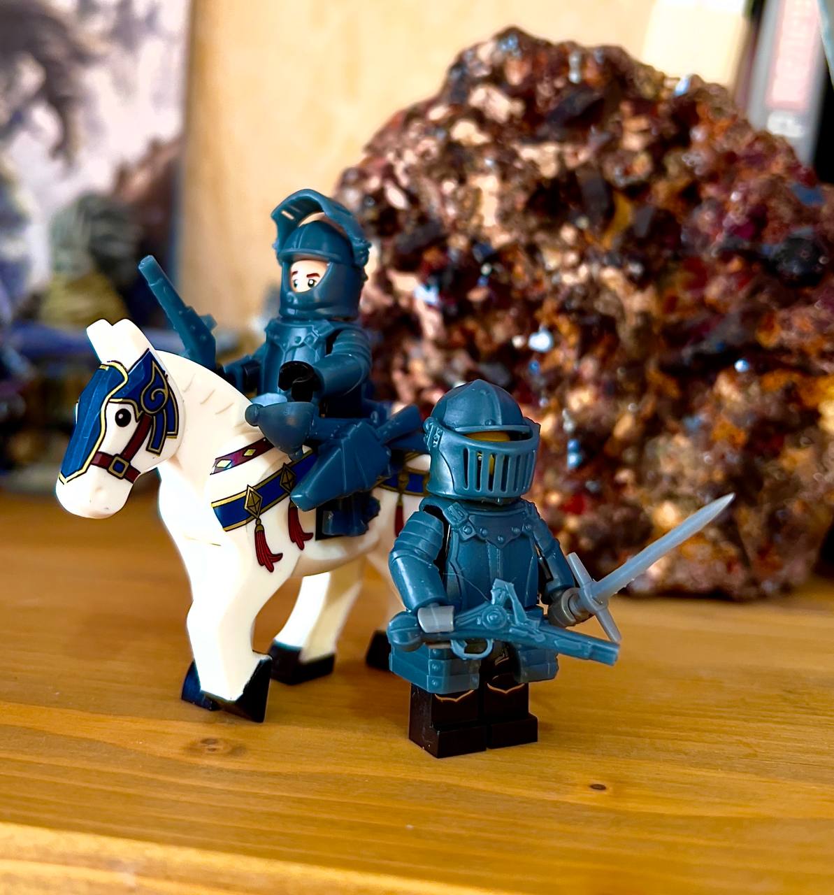 Die Schwarze Reiter (Black Rider) CUSTOM MINIFIGURE SET