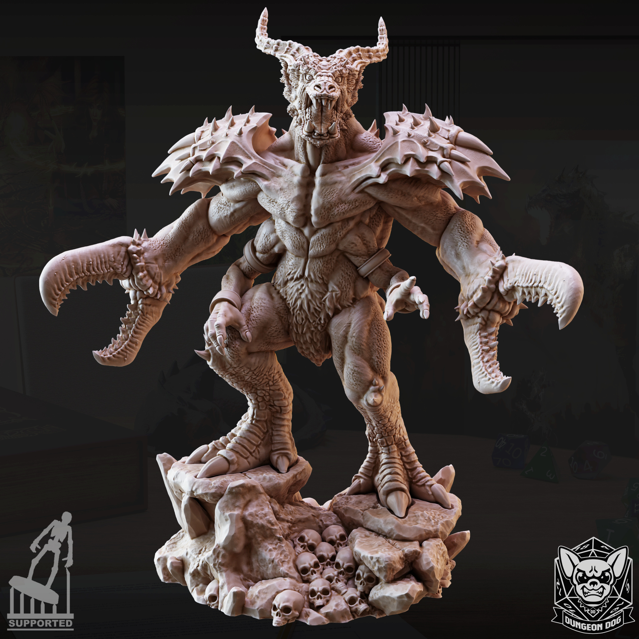 Glabrezu [Glabrezu Demon, Glabrezu Themed]