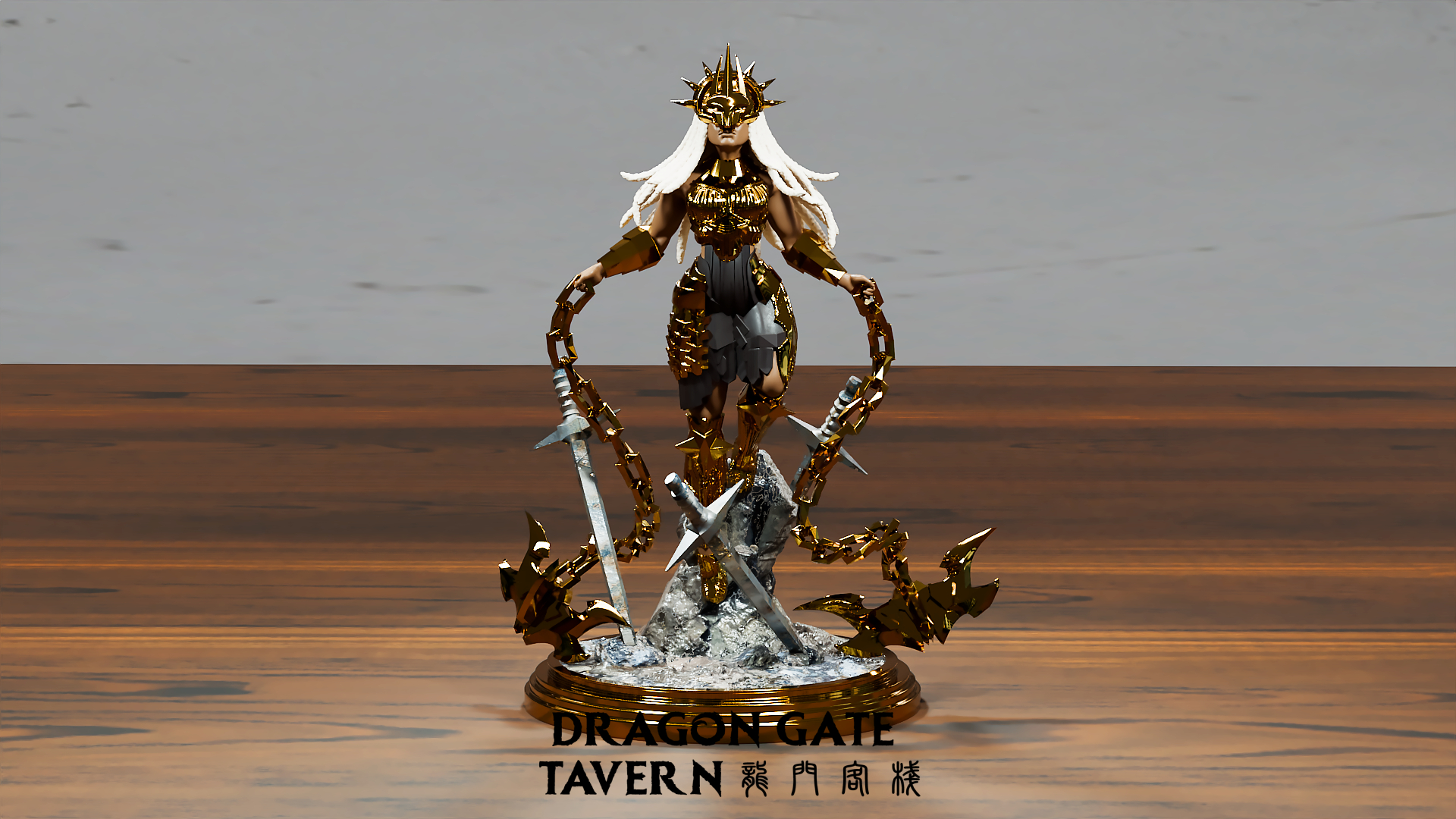 Ambessa from arcane (Wolf skin)