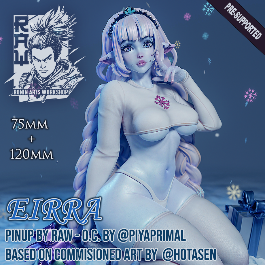 Eirra - Snow Goblin Girl Pin-Up