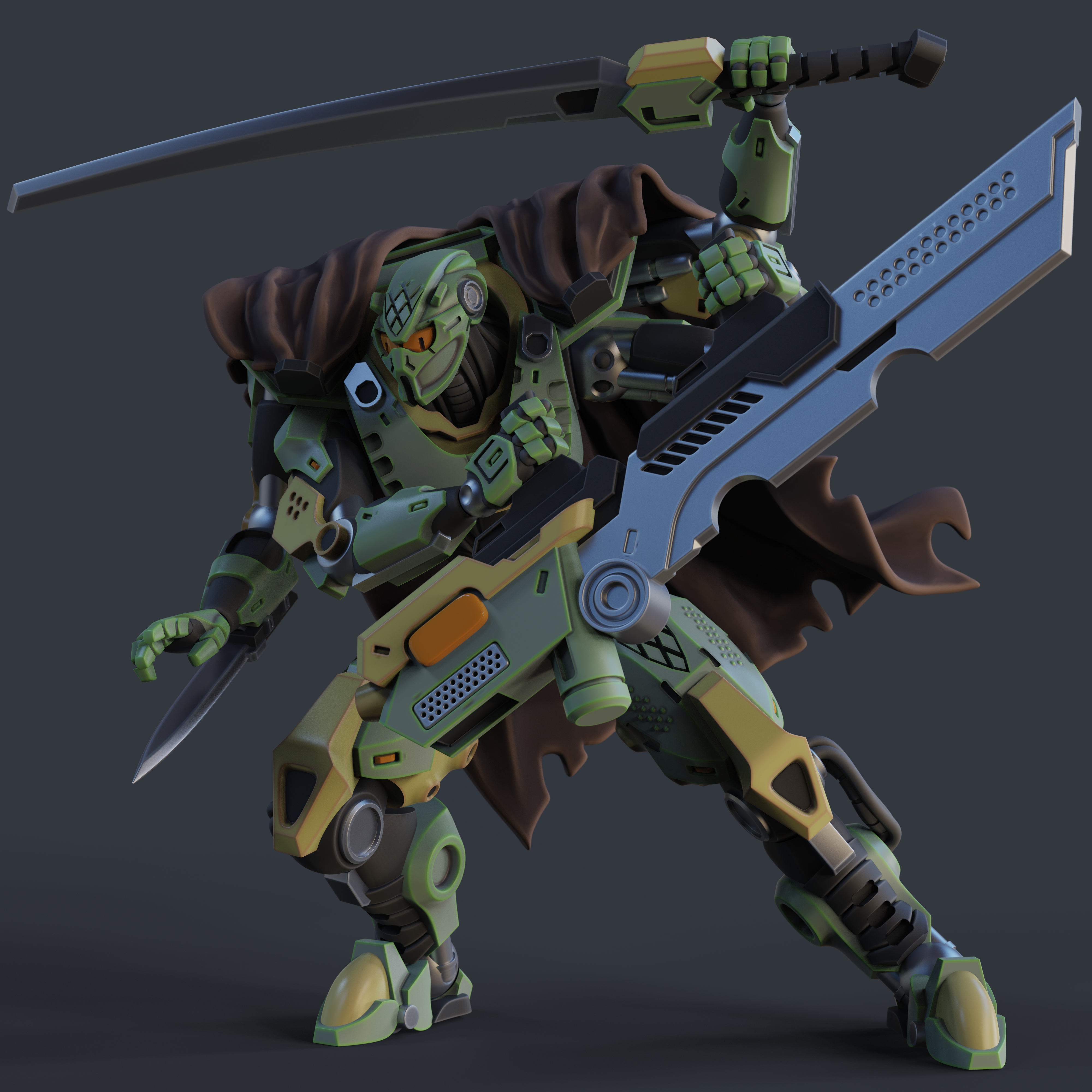 R.A. - Mk I "Serpentis" (Fully Posable)