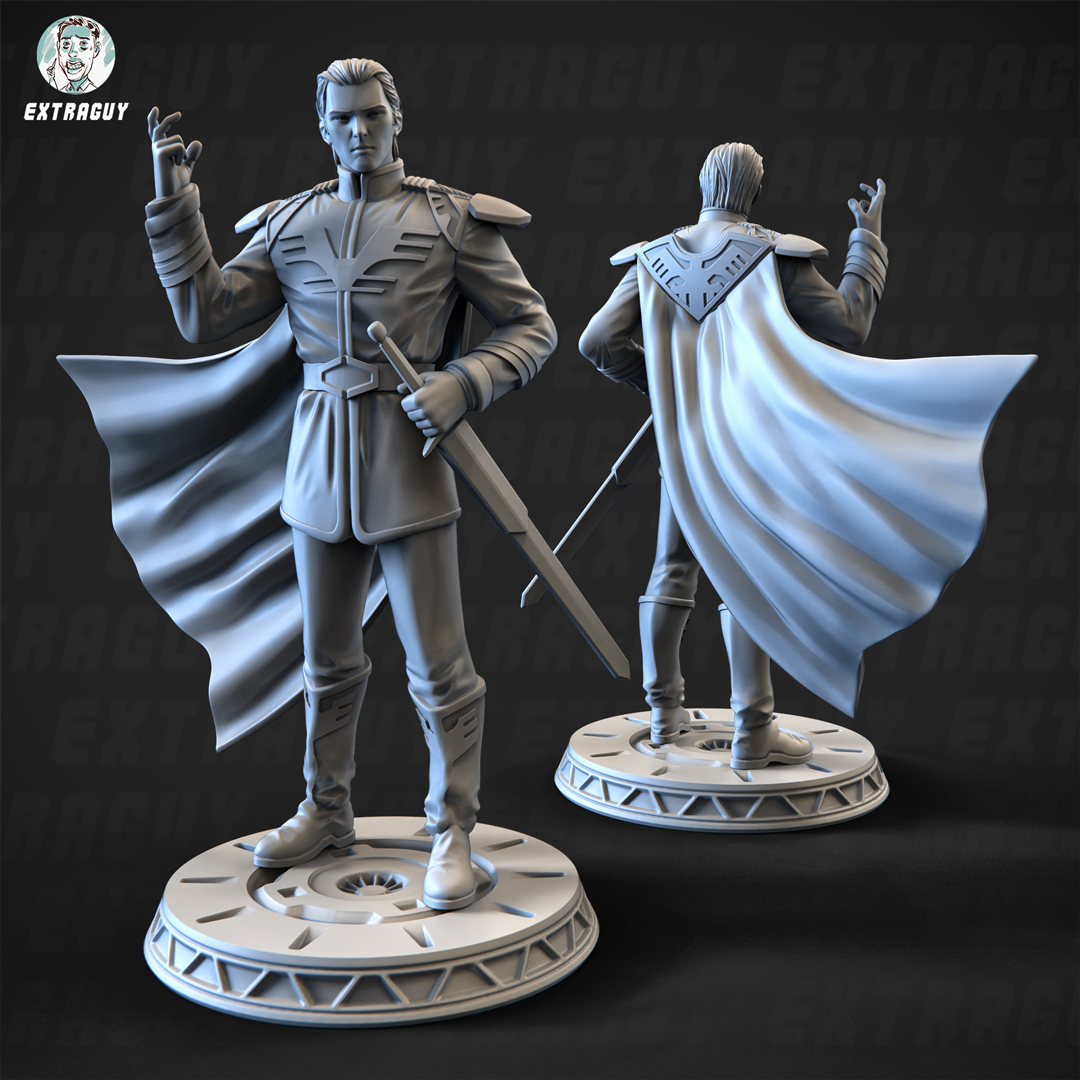 Tzar Aznable 120mm 32mm and 10mm