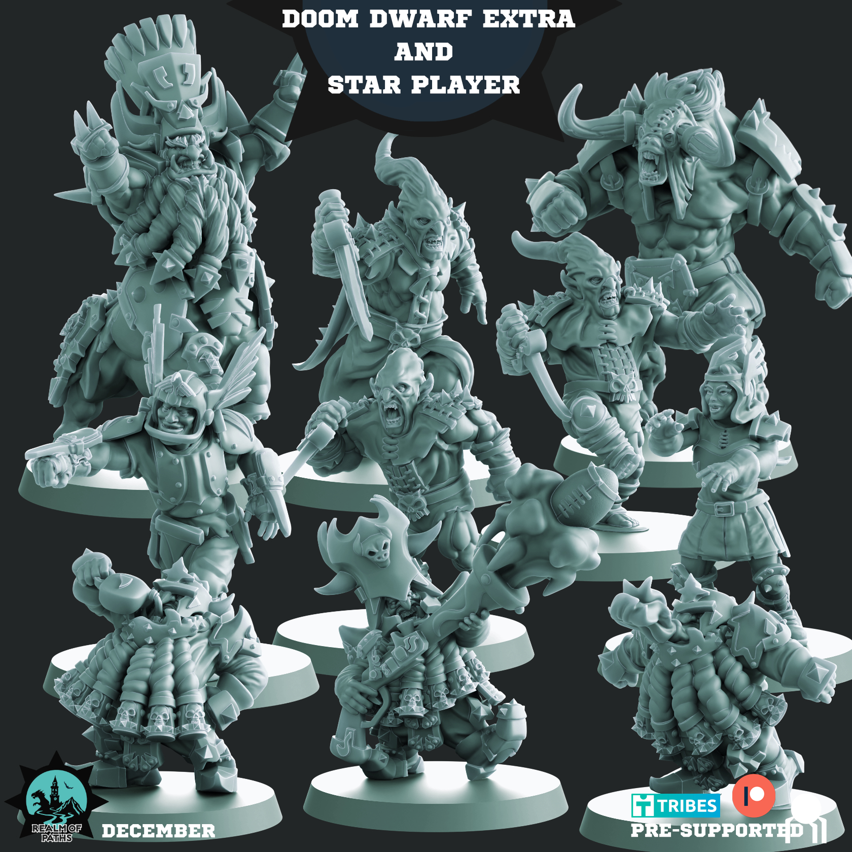 StarPlayer_Doom Dwarf Extra - Fantasy Football