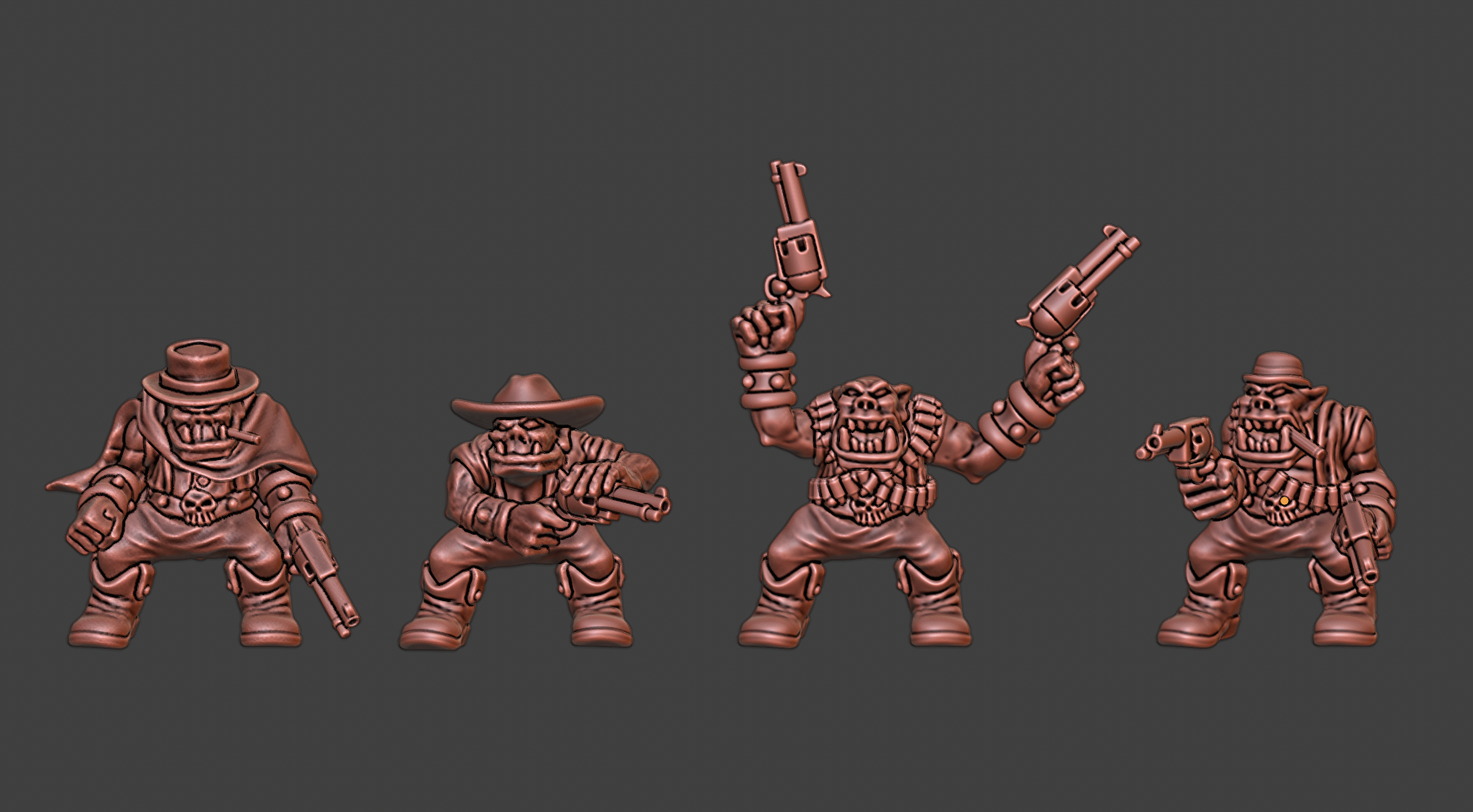 Gunslinggas: The Ork, the Bad, and the Ugly