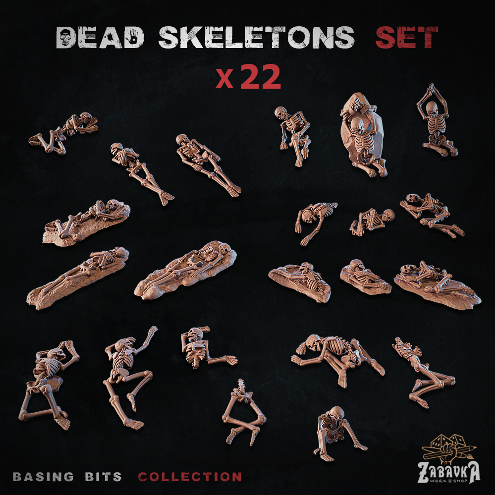Dead Skeletons - Basing Bits